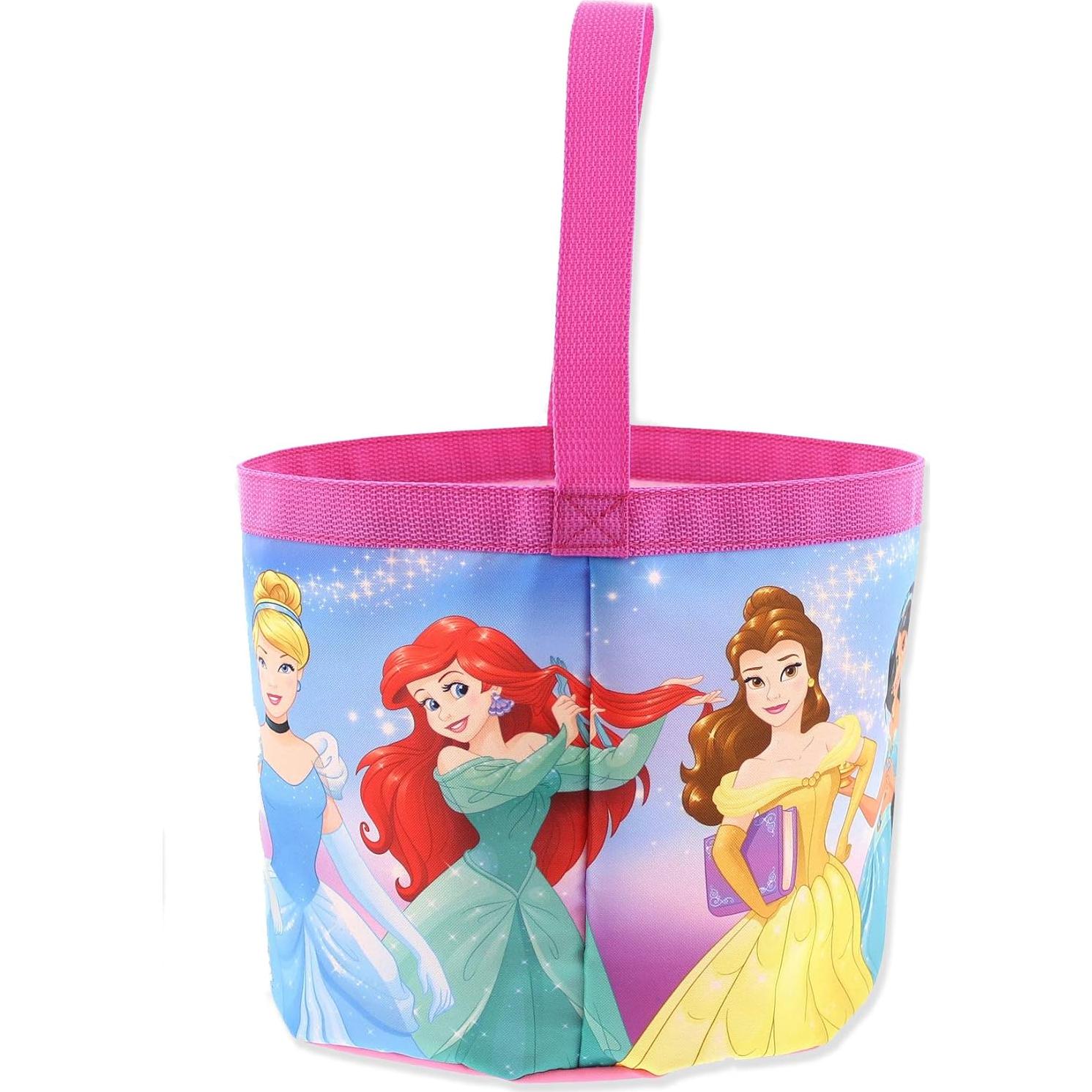 Cesta de Regalo Colapsable Disney Princesas Rosa 35x28cm