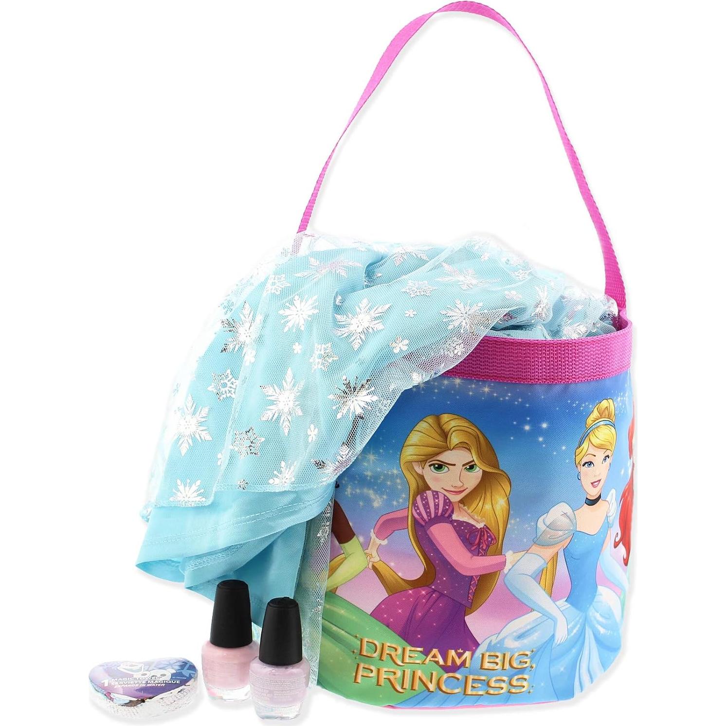 Cesta de Regalo Colapsable Disney Princesas Rosa 35x28cm