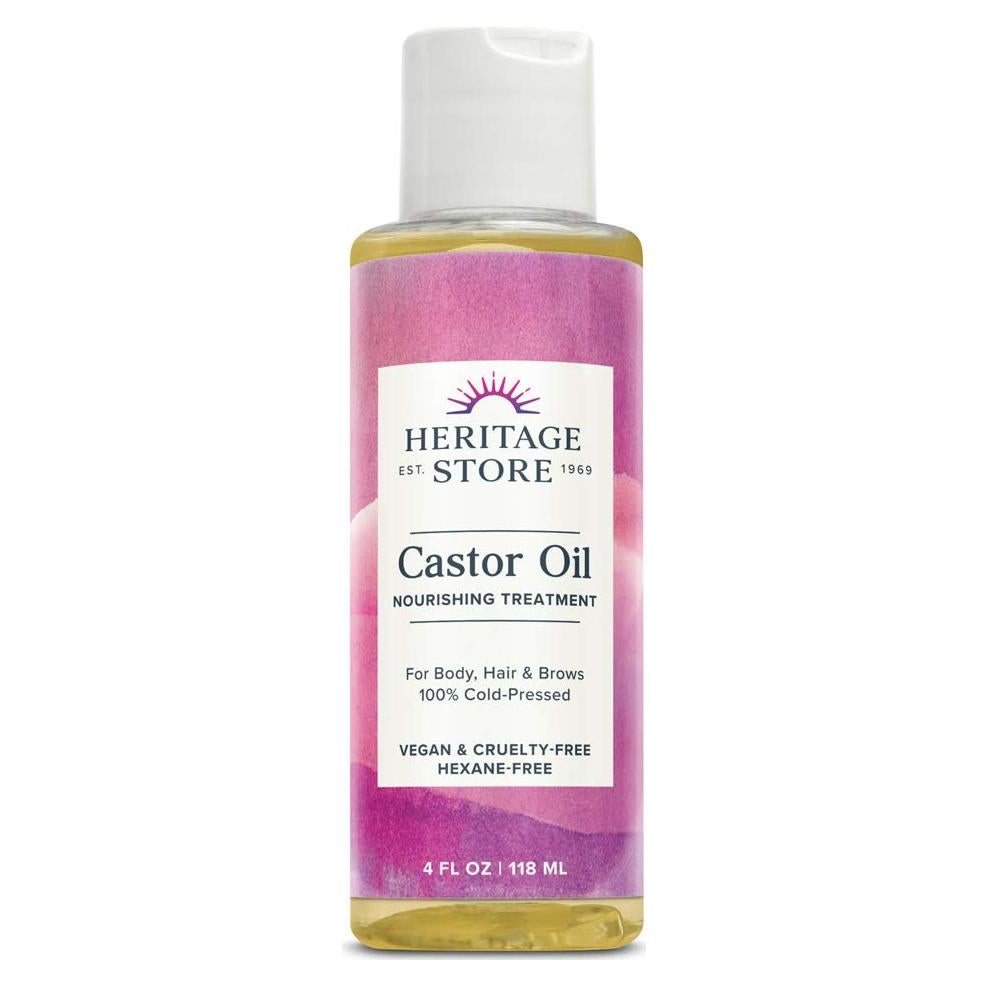 Aceite de Ricino HERITAGE STORE 118ml - Hidratación Capilar y Piel