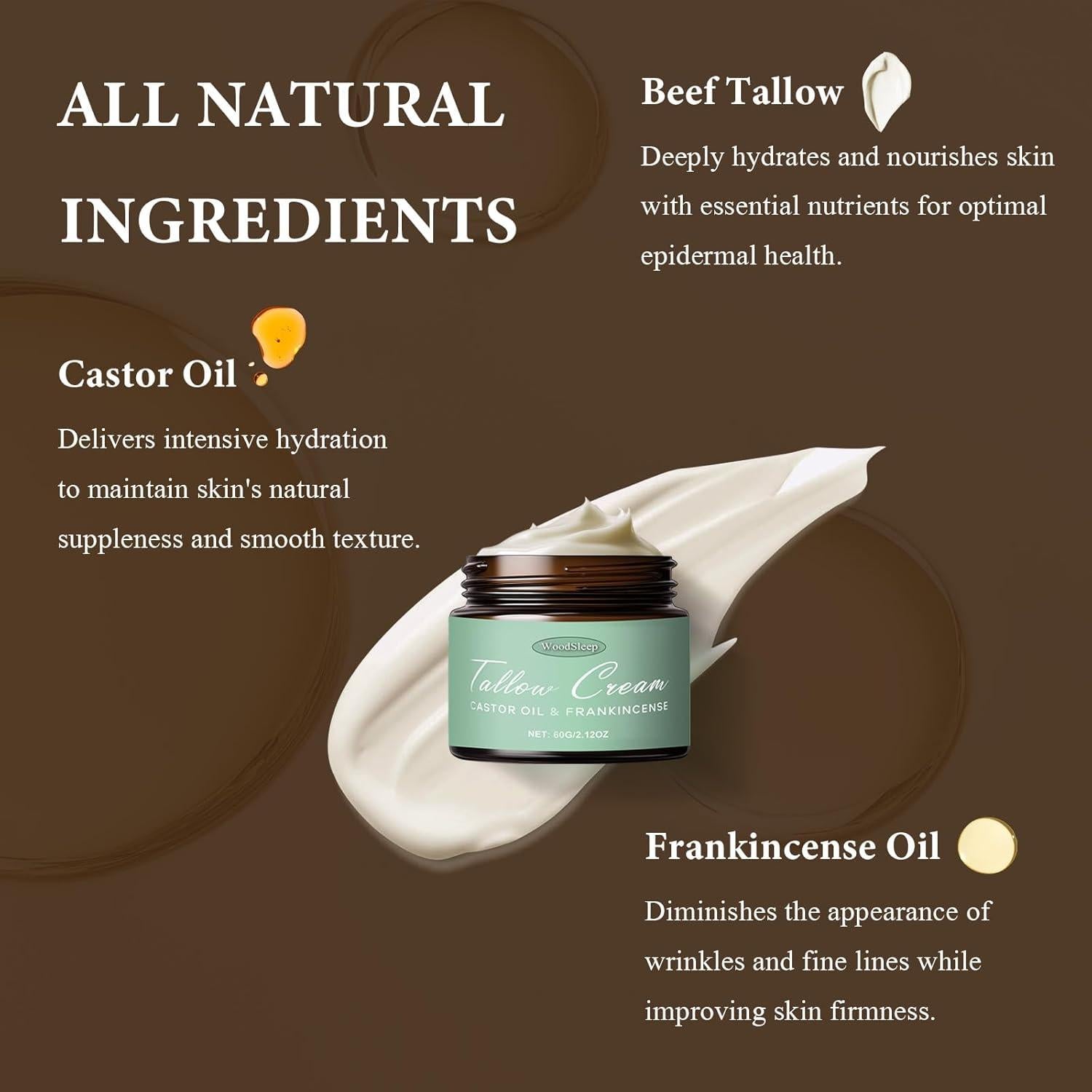 Bálsamo Hidratante de Grasa de Res EELHOE 60g - Cuidado Natural