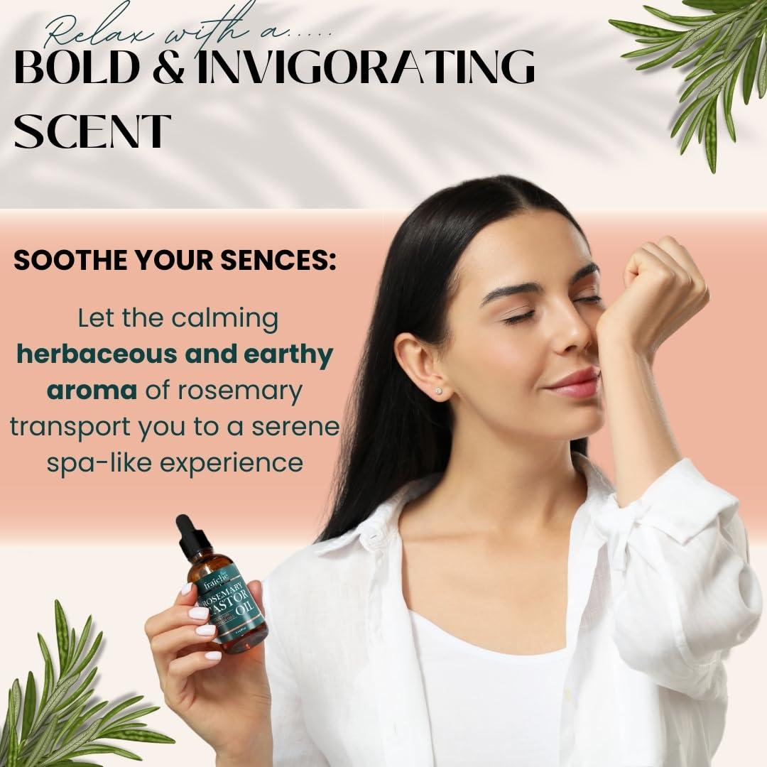 Aceite de Romero y Ricino Live Fraiche 60ml - Crecimiento Cabello