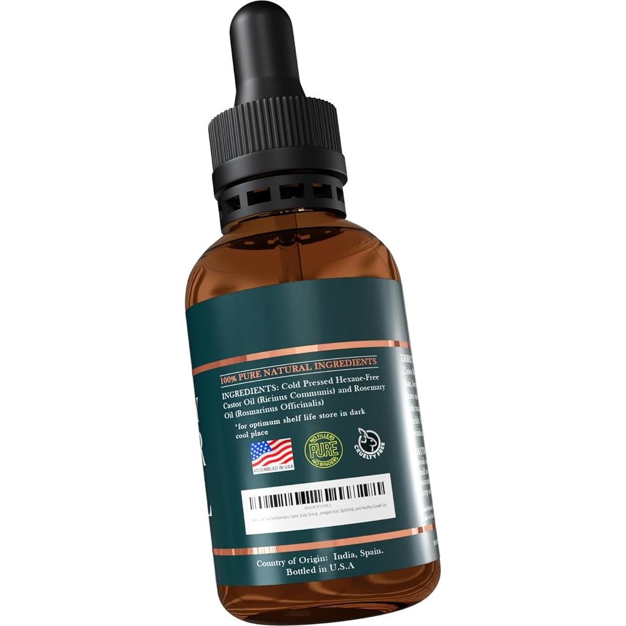 Aceite de Romero y Ricino Live Fraiche 60ml - Crecimiento Cabello