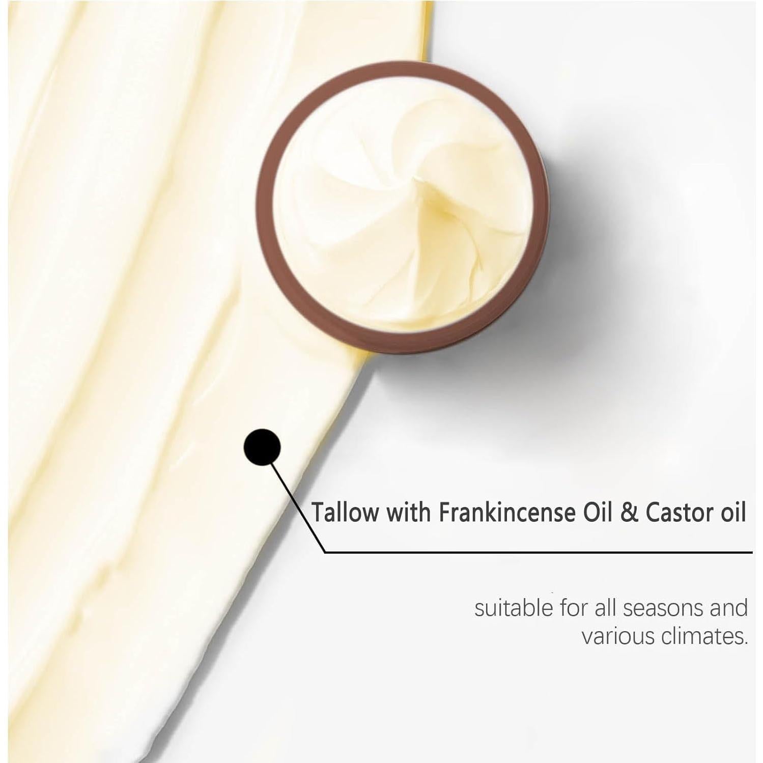 Hidratante Orgánico de Sebo de Res MaidLure 150g con Aceite de Incienso y Ricino