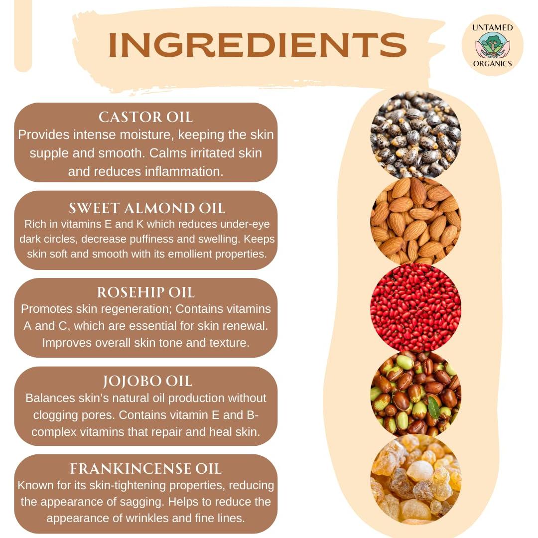 Elixir Juvenil Untamed Organics 10mL Suero Facial Roll On