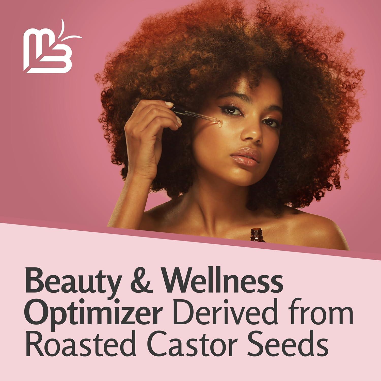 Aceite de Ricino Negro Orgánico M3 Naturals 118 ml para Cabello y Piel