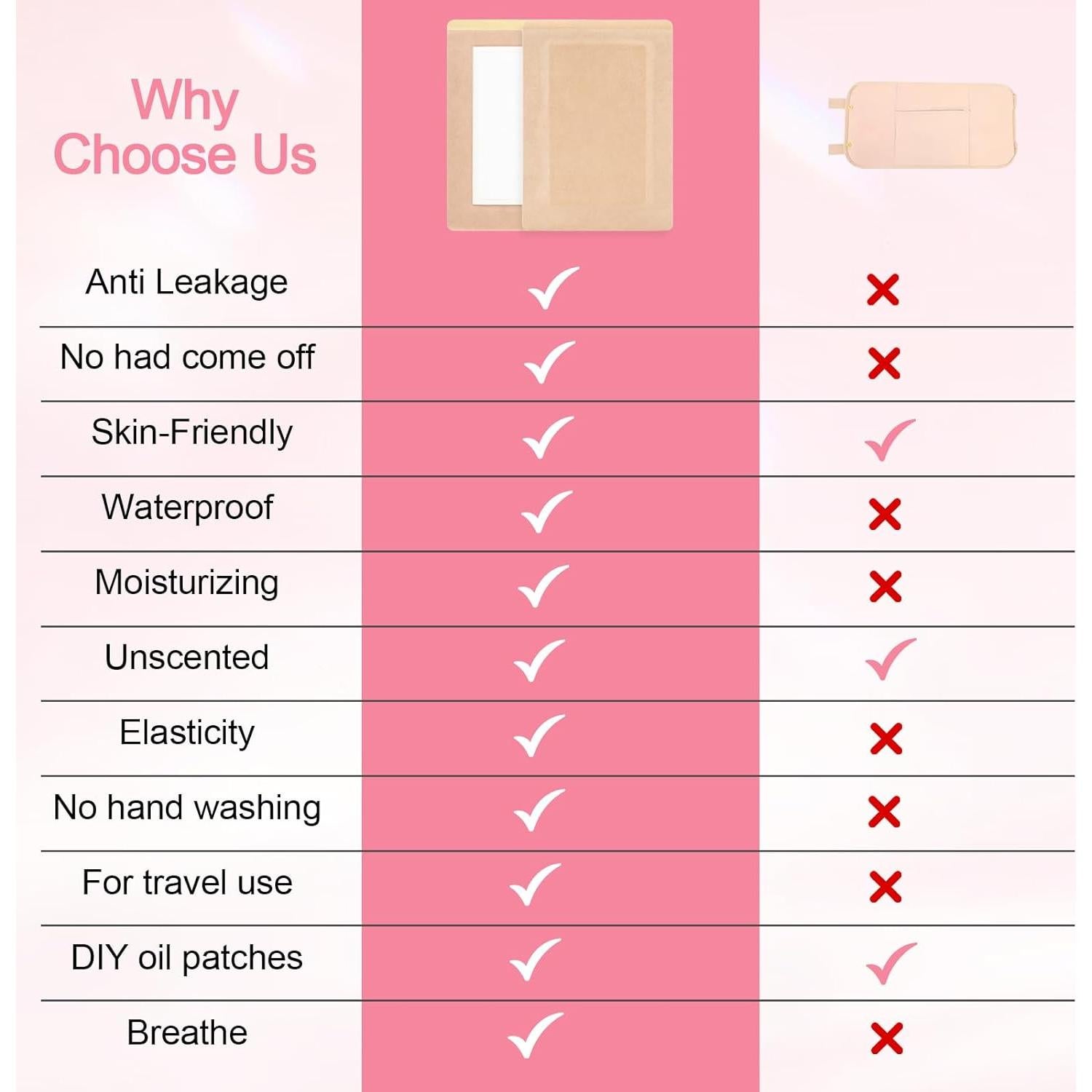 Paquete de Aceite de Ricino YEXIAOBOY 10 Piezas Orgánico