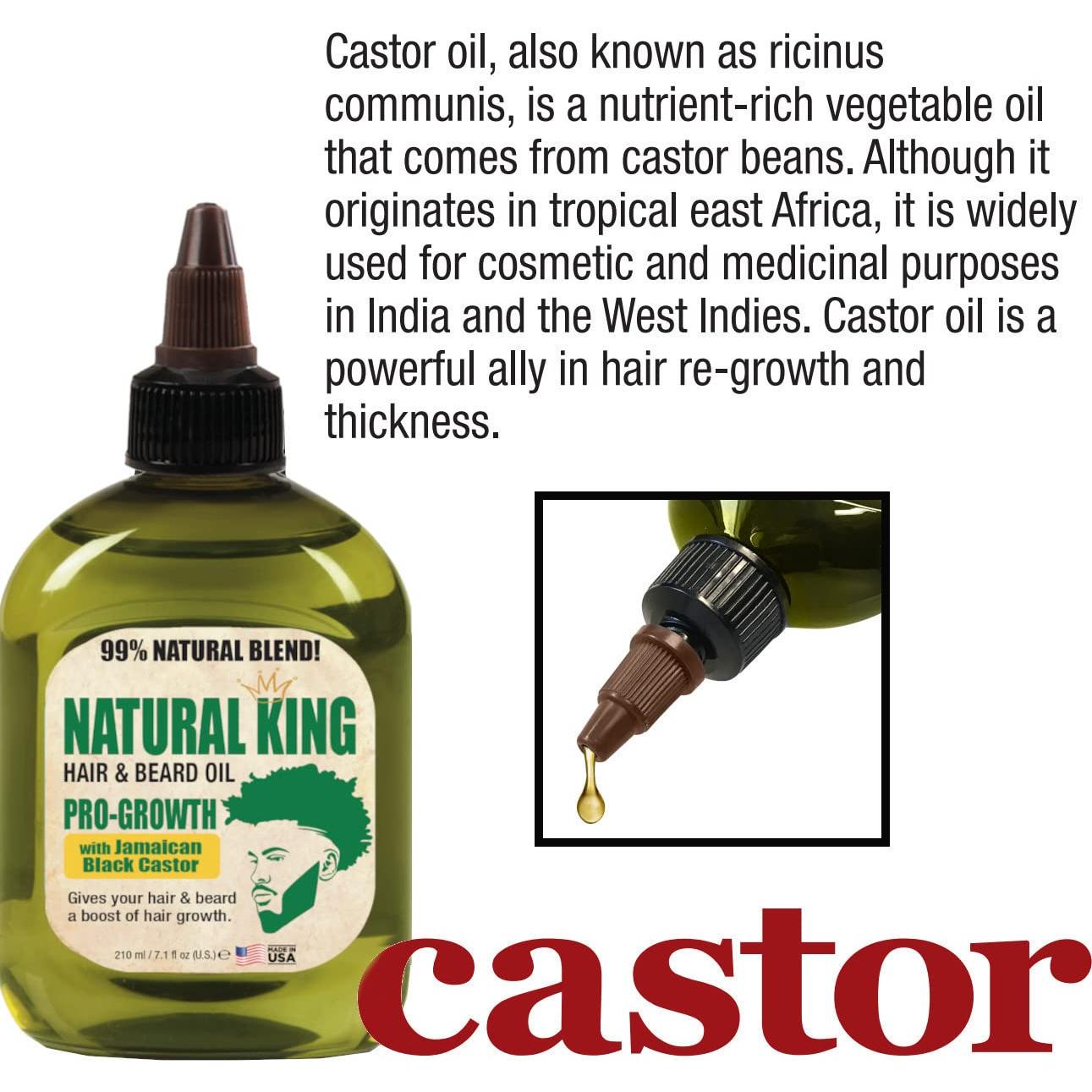 Aceite Pro-Crecimiento para Cabello y Barba SFC Natural 200g