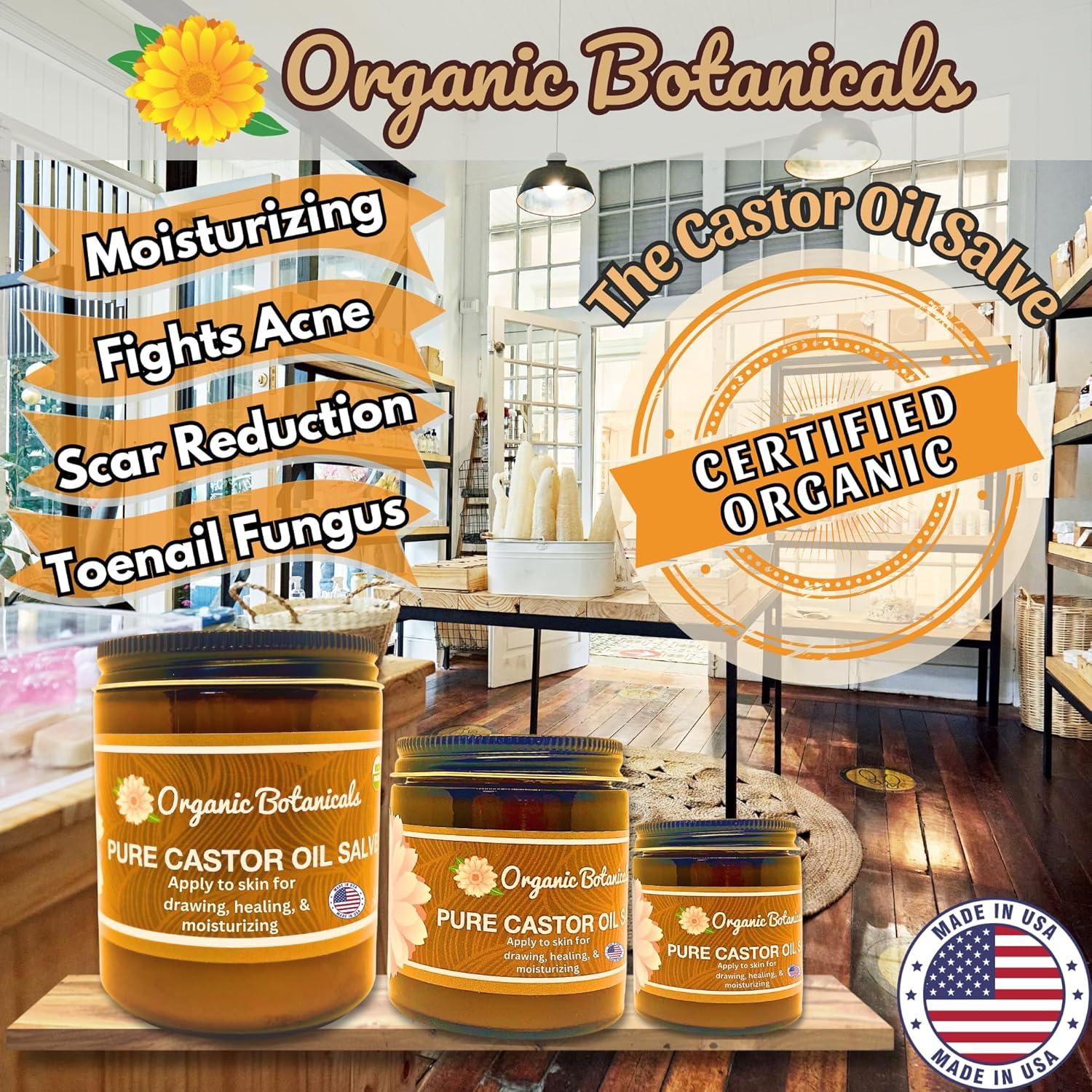 Ungüento Orgánico de Aceite de Ricino Puro 56.7 g - Hidratante