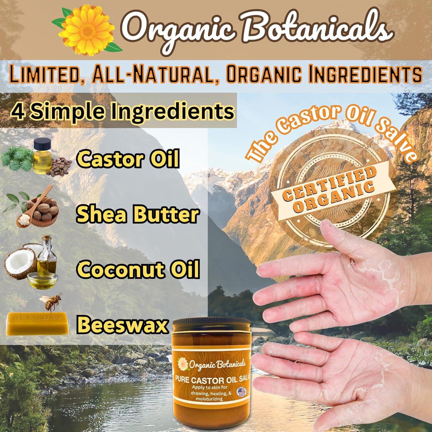 Ungüento Orgánico de Aceite de Ricino Puro 56.7 g - Hidratante