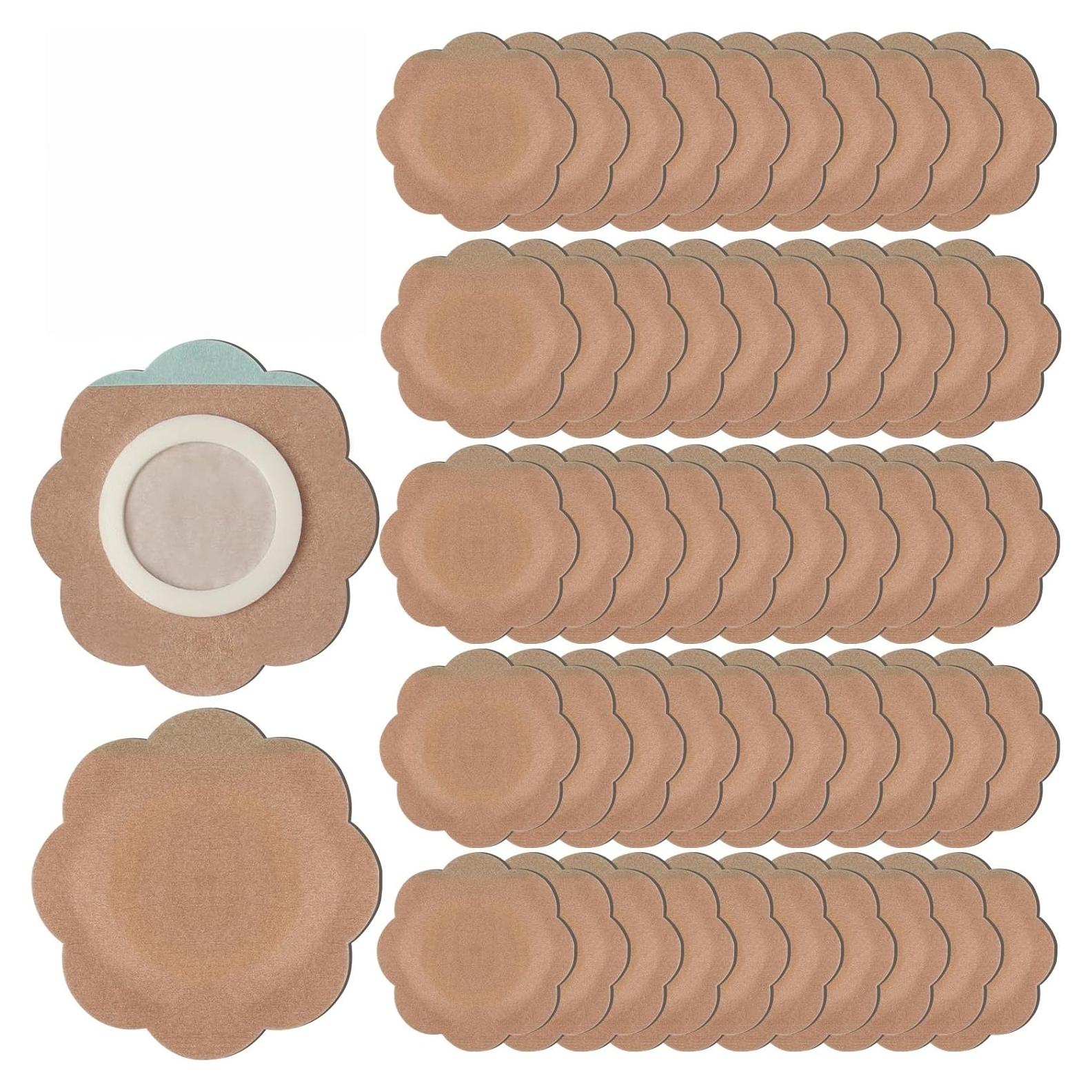 50 Parches Desechables de Aceite de Ricino JayruiMice - Flor Piel