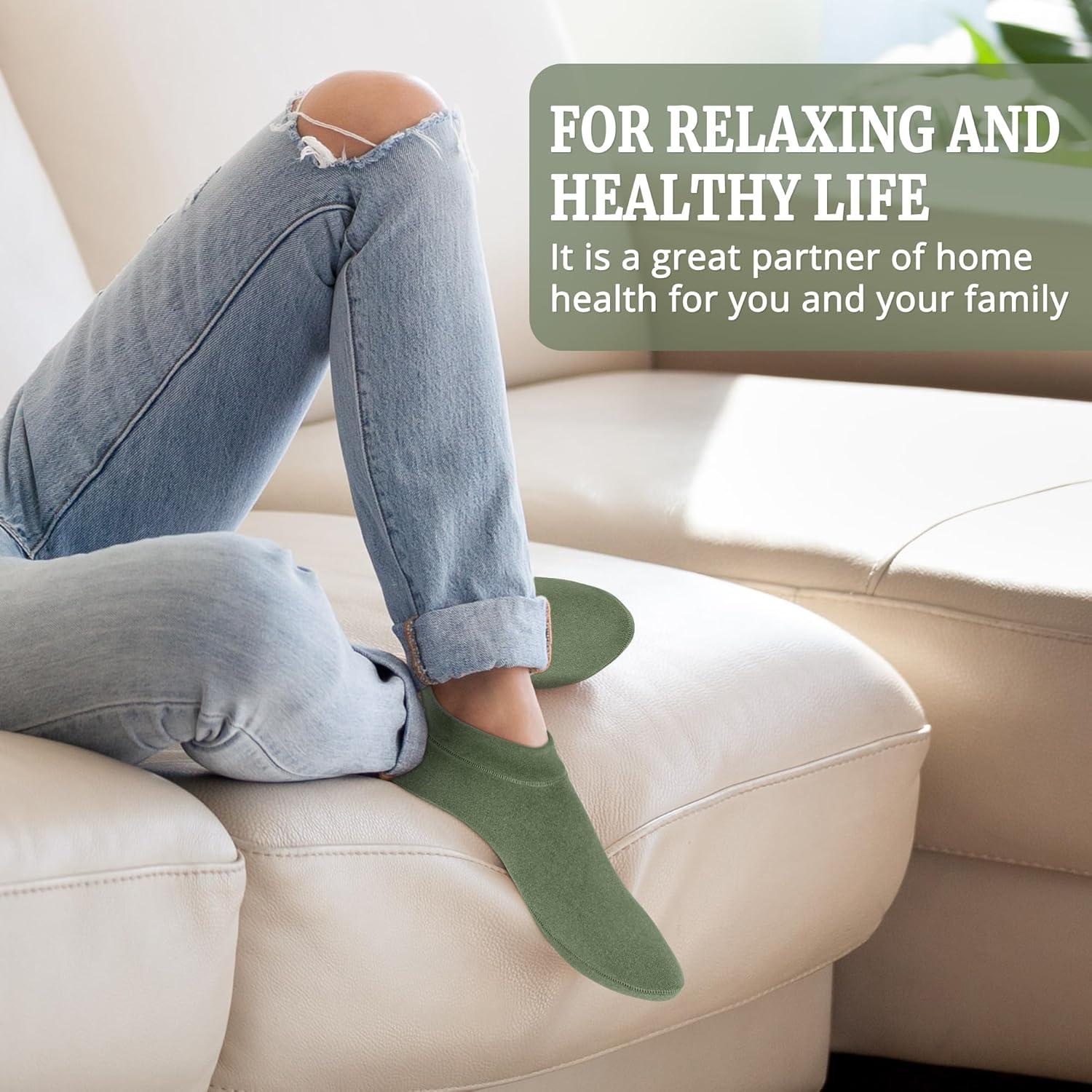 Kit de Envoltura de Aceite de Ricino para Pies Pedobi - 3 Pares