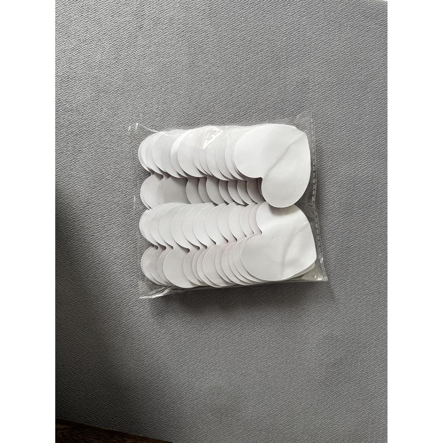 30 Parches Desechables Autoadhesivos de Aceite de Ricino - Corazón