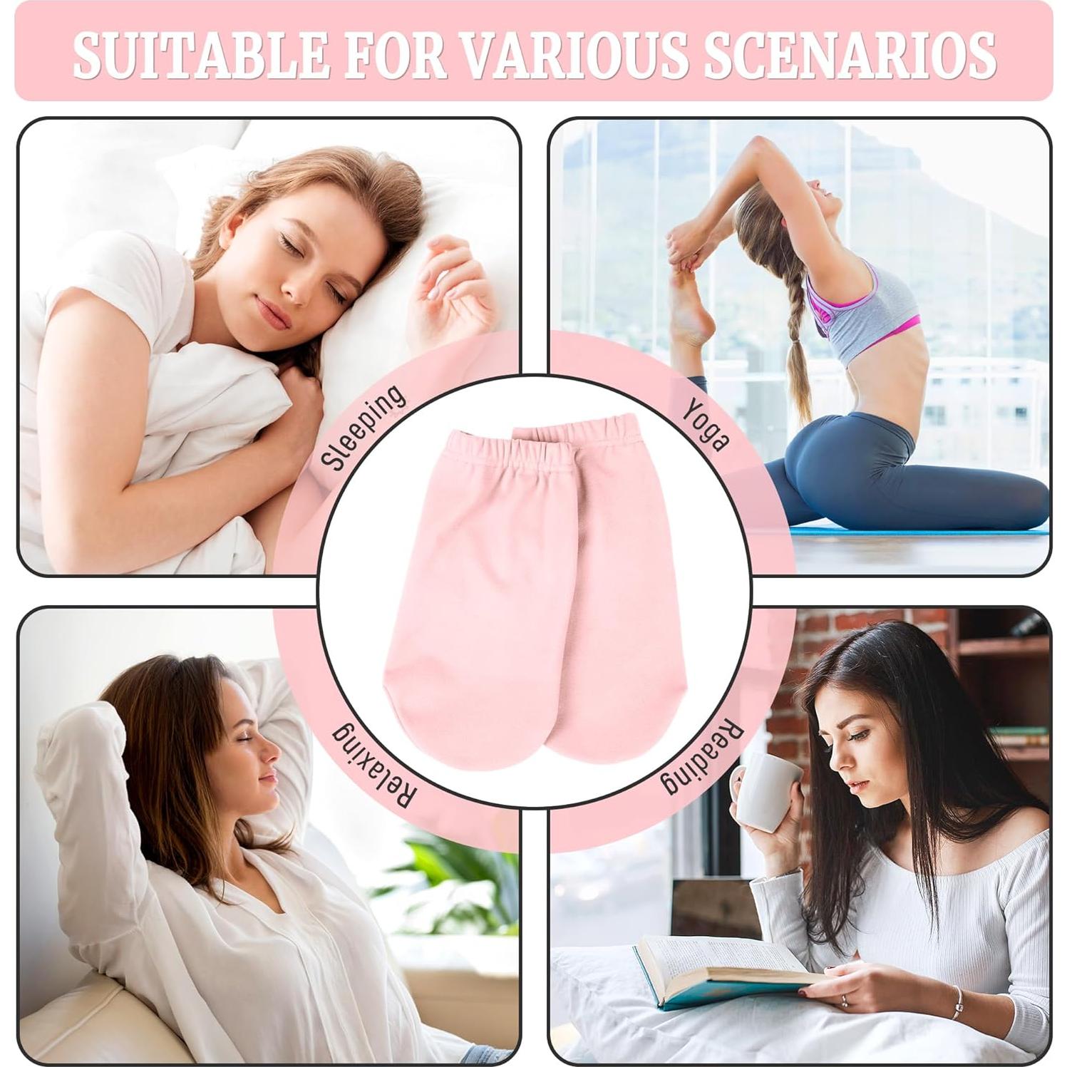 Calcetines de Aceite de Ricino Pedobi Rosa para Pies - Cuidado y Rehabilitación