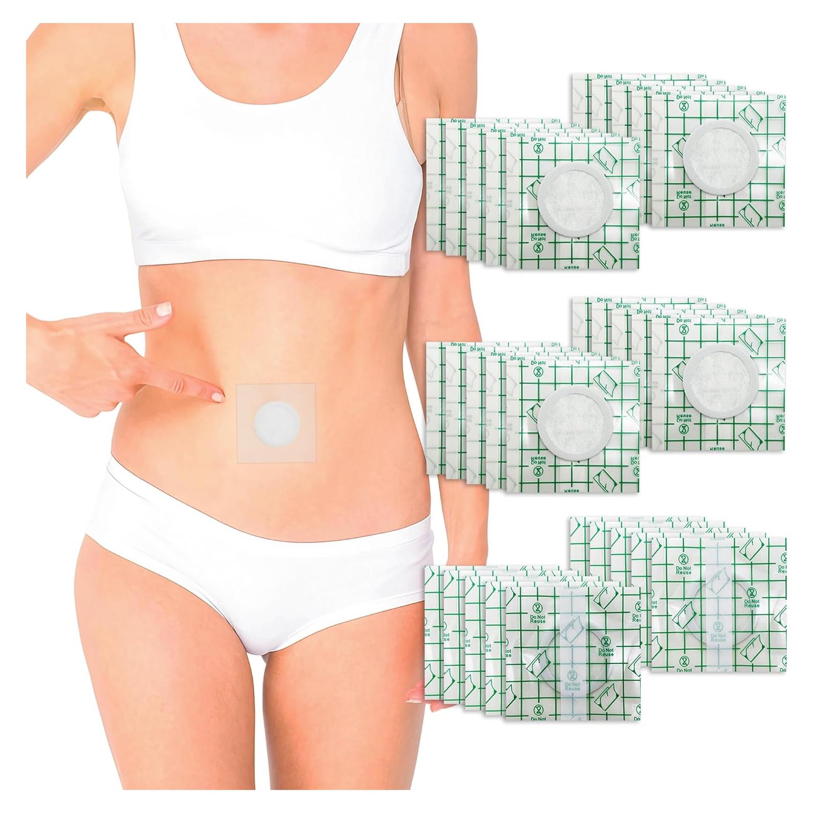 30 Parches Desechables de Aceite de Ricino VonTeok - Antifugas