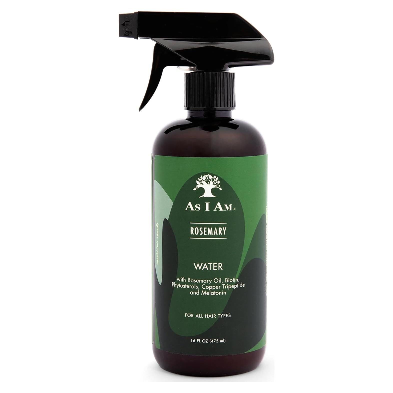Agua de Romero As I Am 473 ml - Tratamiento Cuero Cabelludo