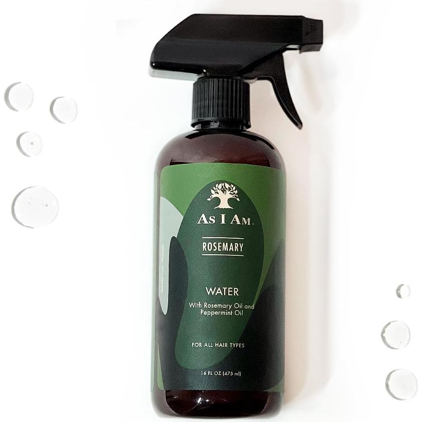Agua de Romero As I Am 473 ml - Tratamiento Cuero Cabelludo