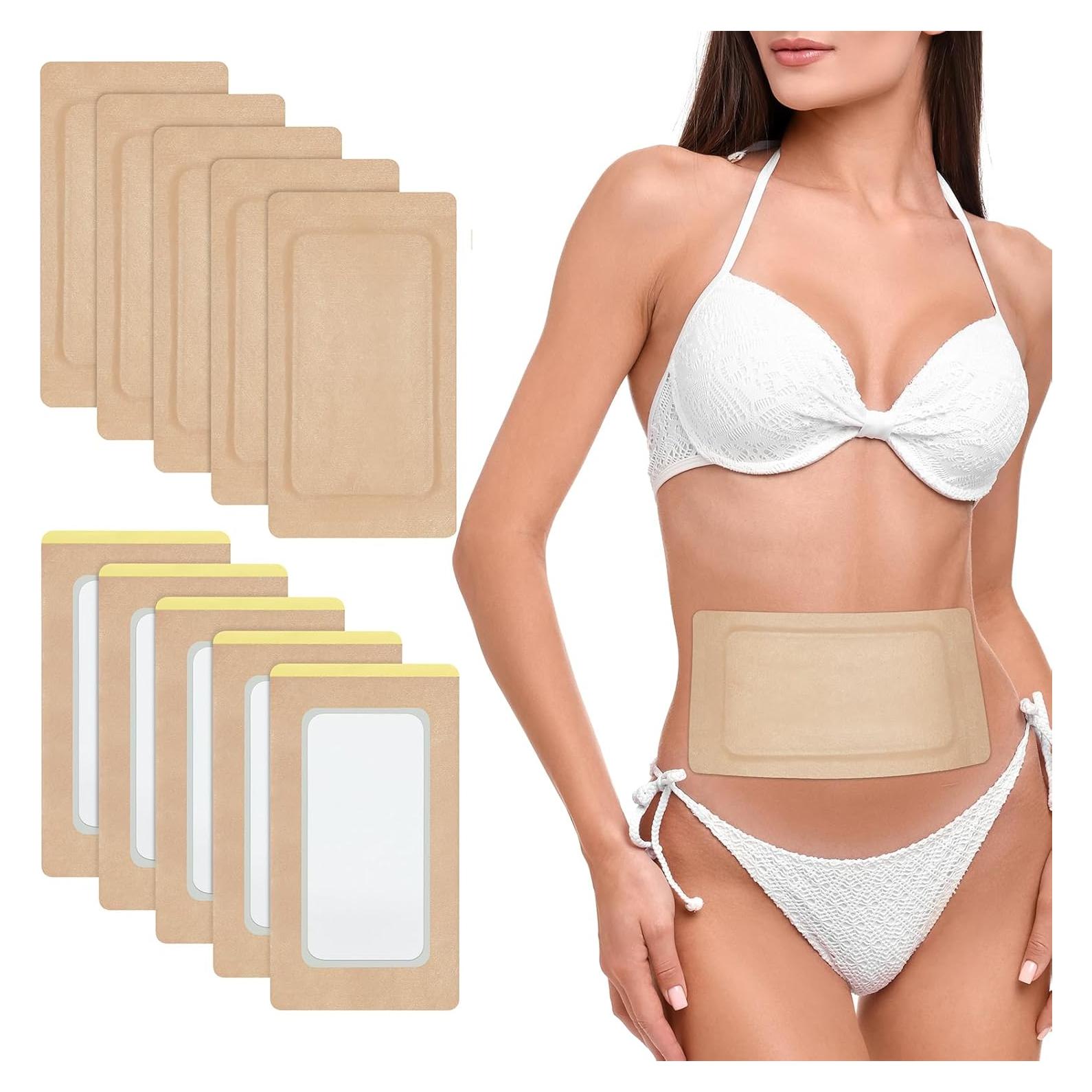 10 Parches de Aceite de Ricino Orgánico Taoscare 30x16cm