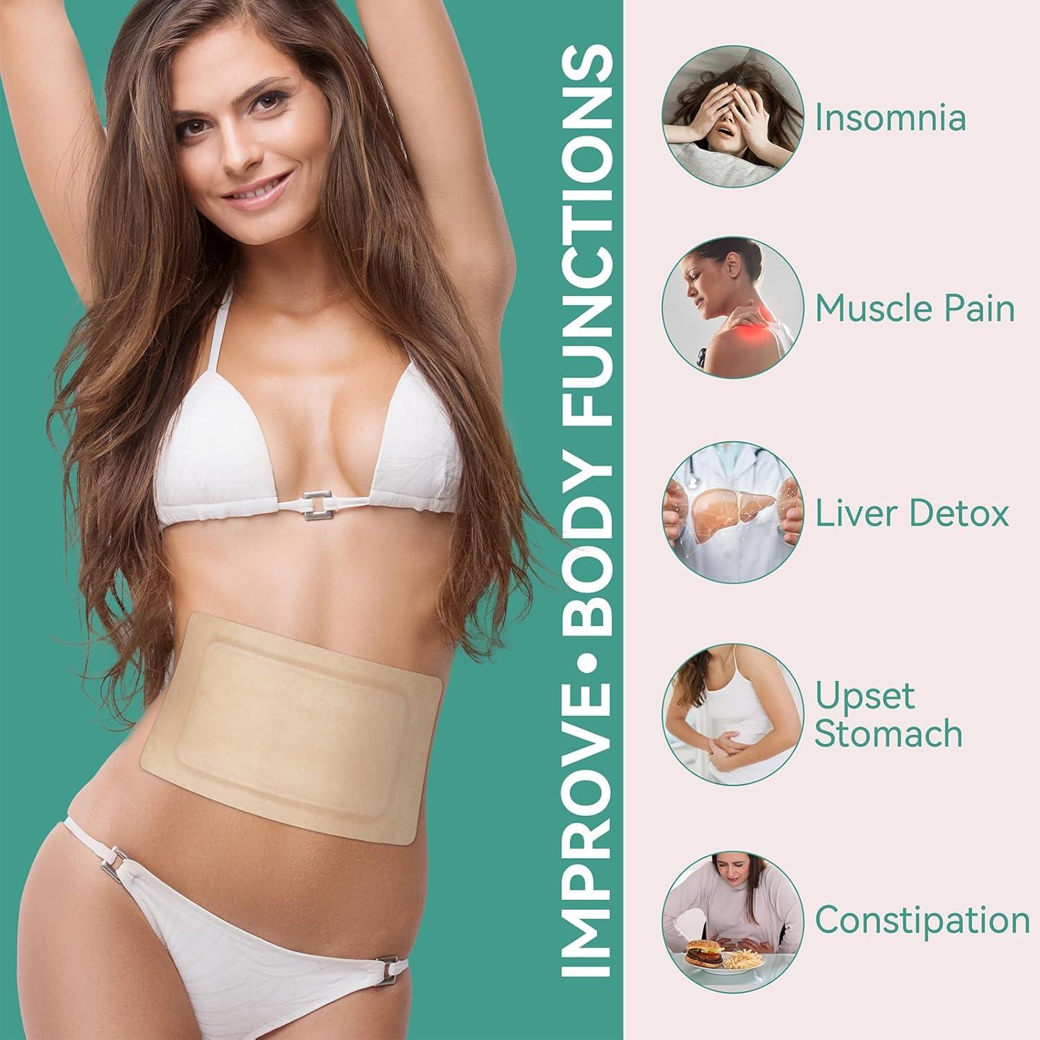 10 Parches de Aceite de Ricino Orgánico Taoscare 30x16cm