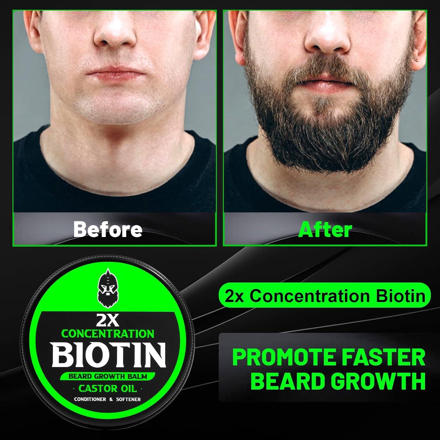 Bálsamo para Barba First Melody 56.7g Biotina Aceites Naturales