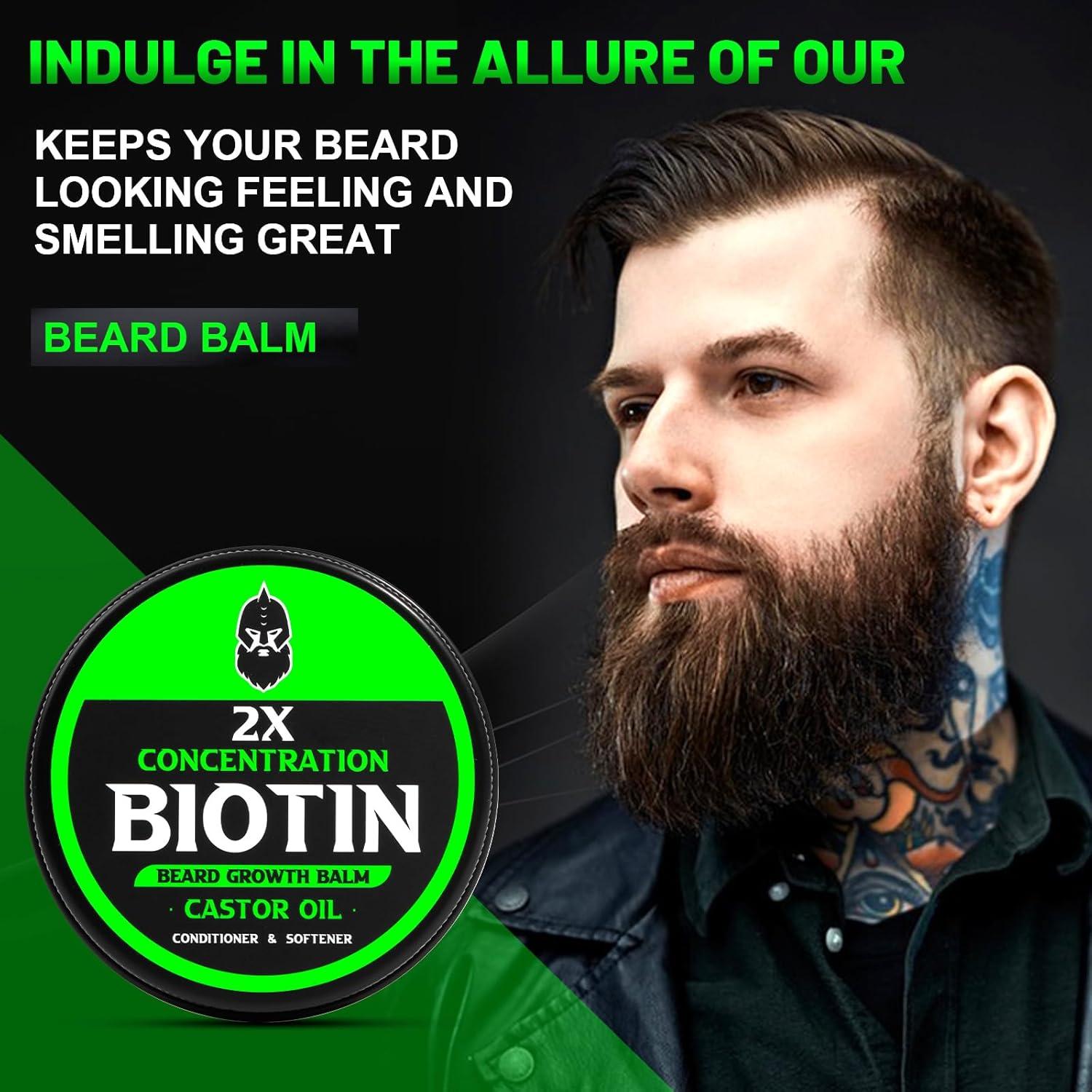 Bálsamo para Barba First Melody 56.7g Biotina Aceites Naturales