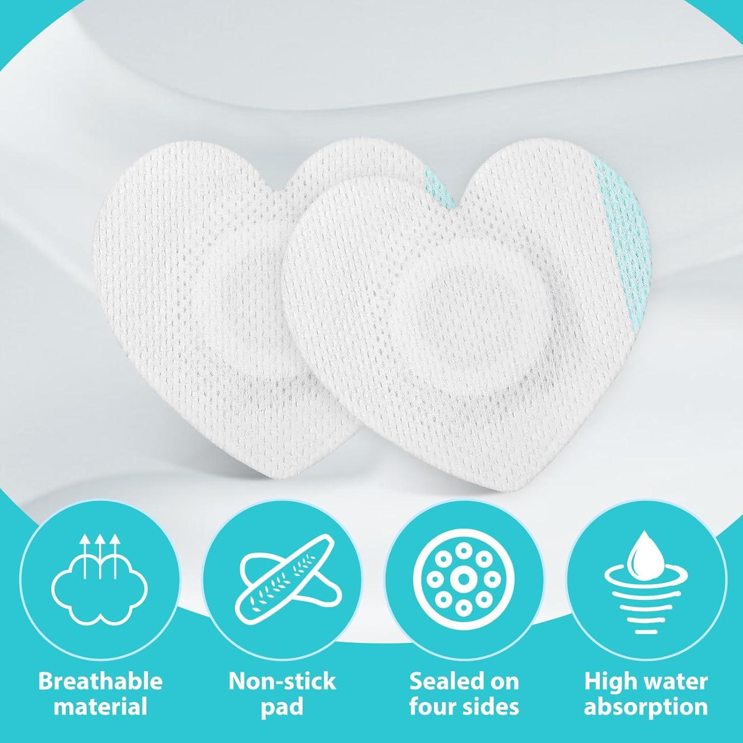 50 Parches de Aceite de Ricino Desechables Qianyu 7x7 cm