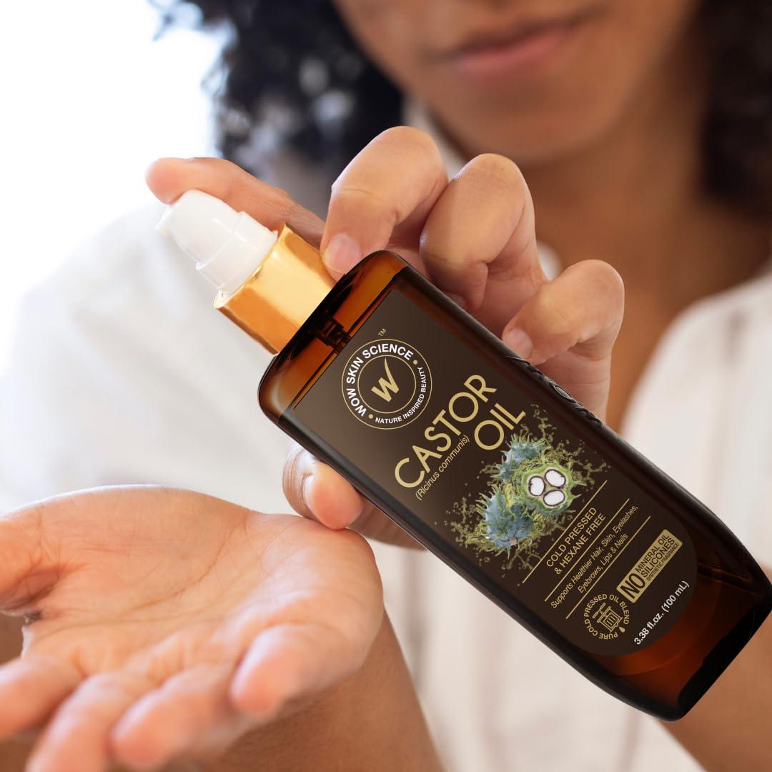 Aceite de Ricino Wow Skin Science 100 ml Prensado en Frío