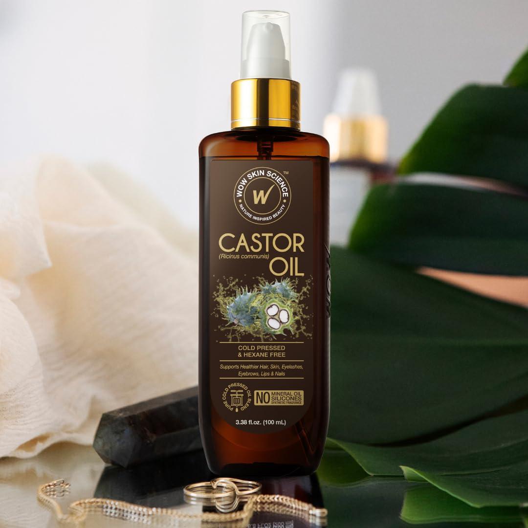 Aceite de Ricino Wow Skin Science 100 ml Prensado en Frío