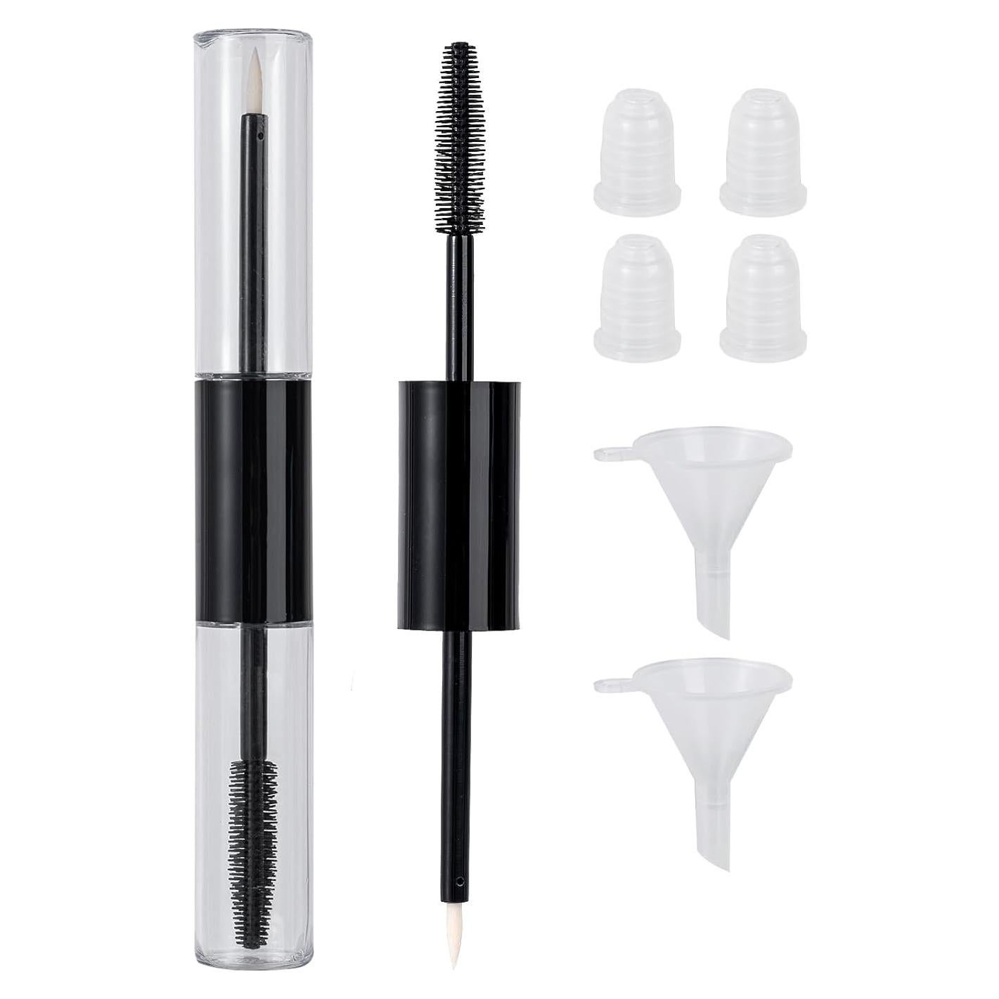 Kit 2 Tubos Vacíos para Pestañas Adortify con Cepillo y Embudos