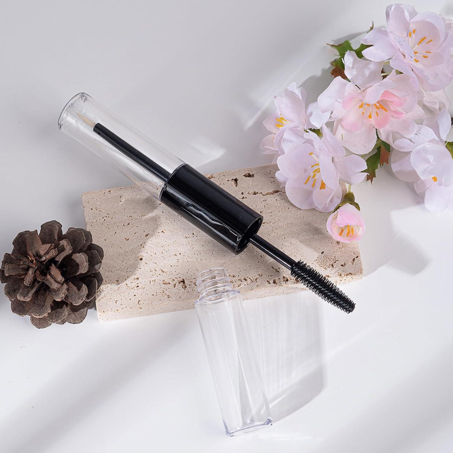 Kit 2 Tubos Vacíos para Pestañas Adortify con Cepillo y Embudos