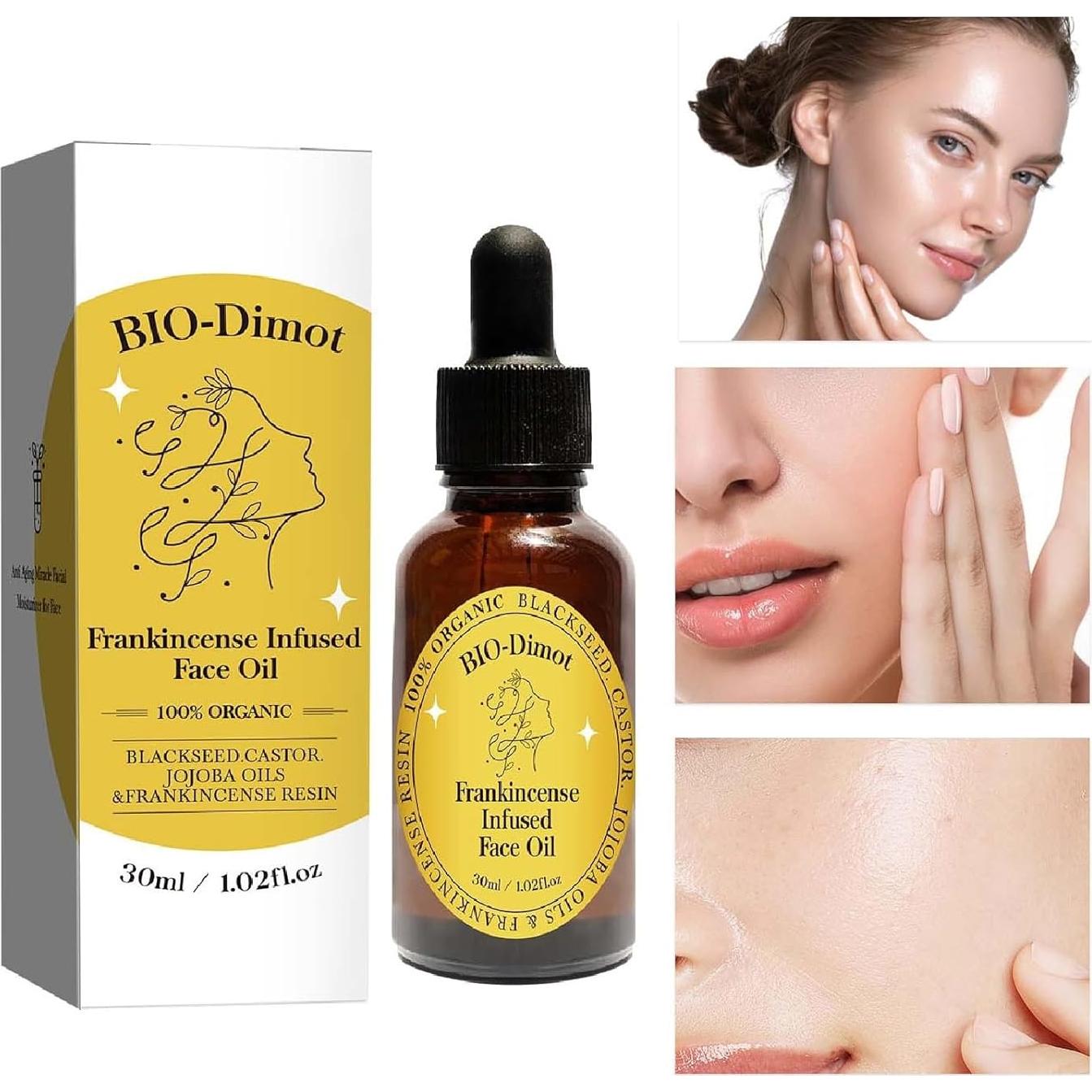 Aceite Facial Hidratante OUKPANE 91g - Antienvejecimiento Natural