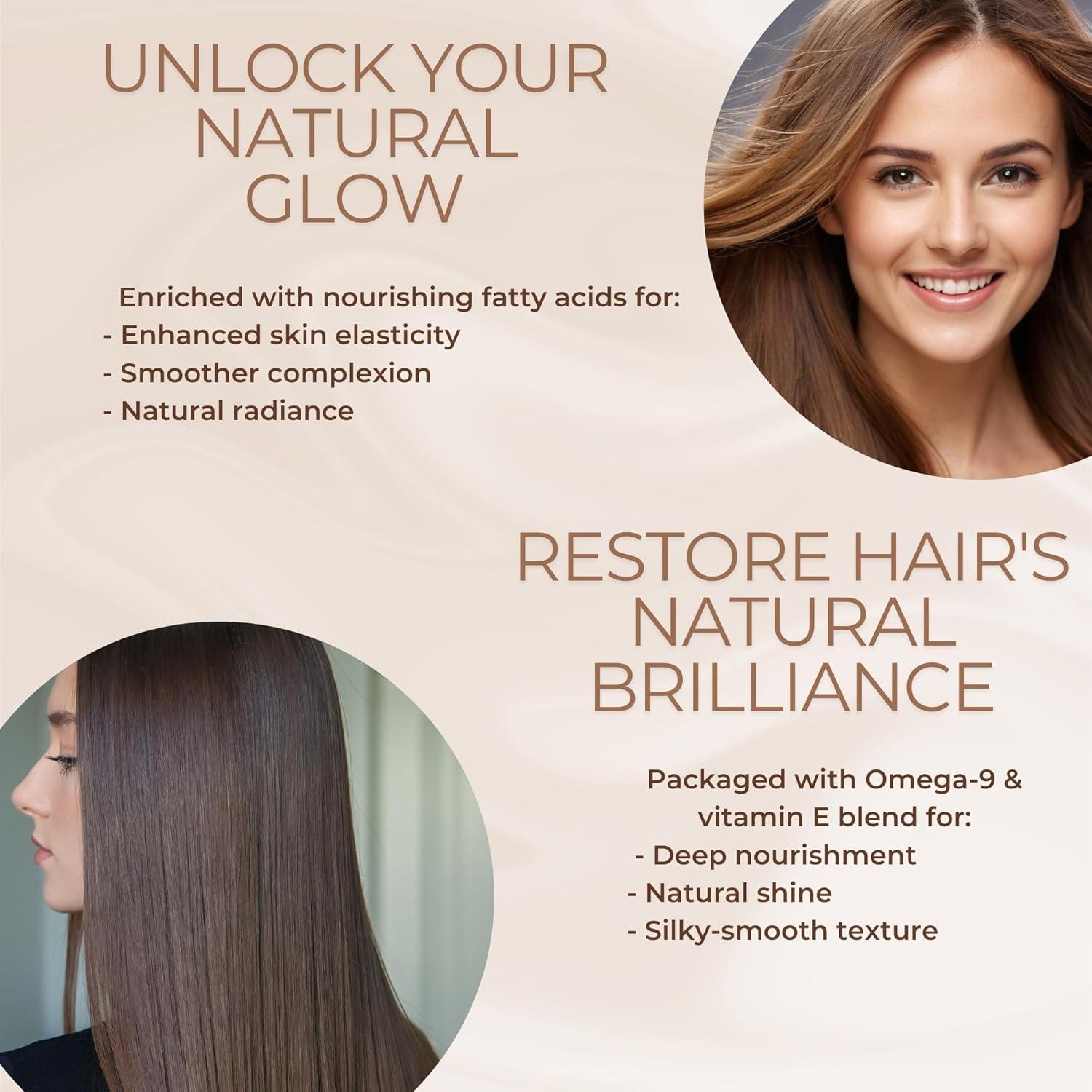 Aceite de Ricino Orgánico Niyavera 473ml Prensado en Frío Sin Refinar