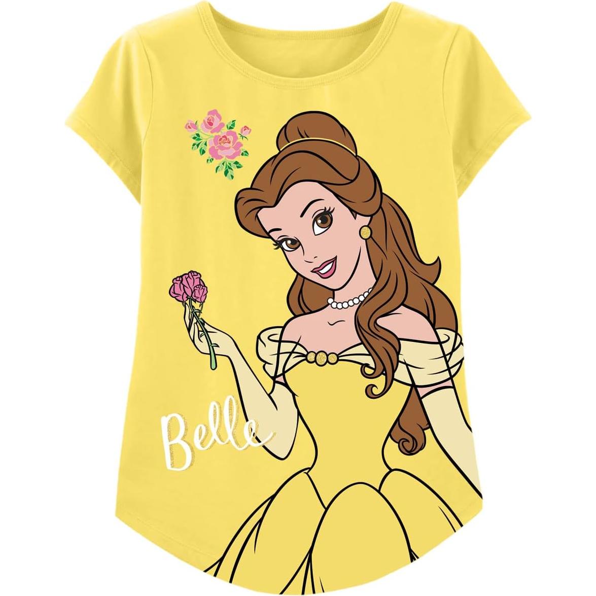 Camisetas Princesa Disney 3T Algodón Transpirable