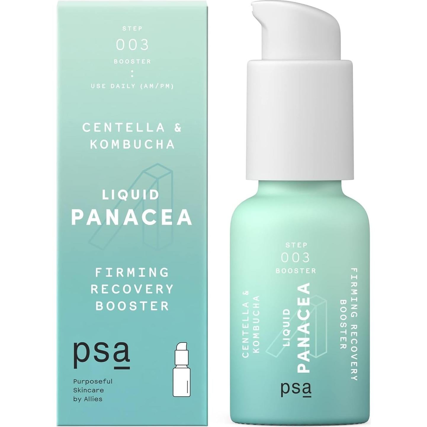 Booster Reafirmante PSA Liquid Panacea 15 mL - Centella y Kombucha
