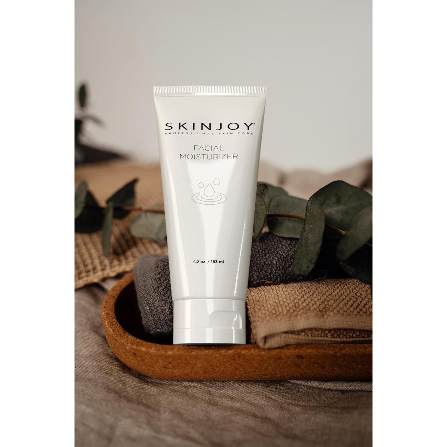 Hidratante Facial SKINJOY 183 ml con Ácido Hialurónico y Colágeno