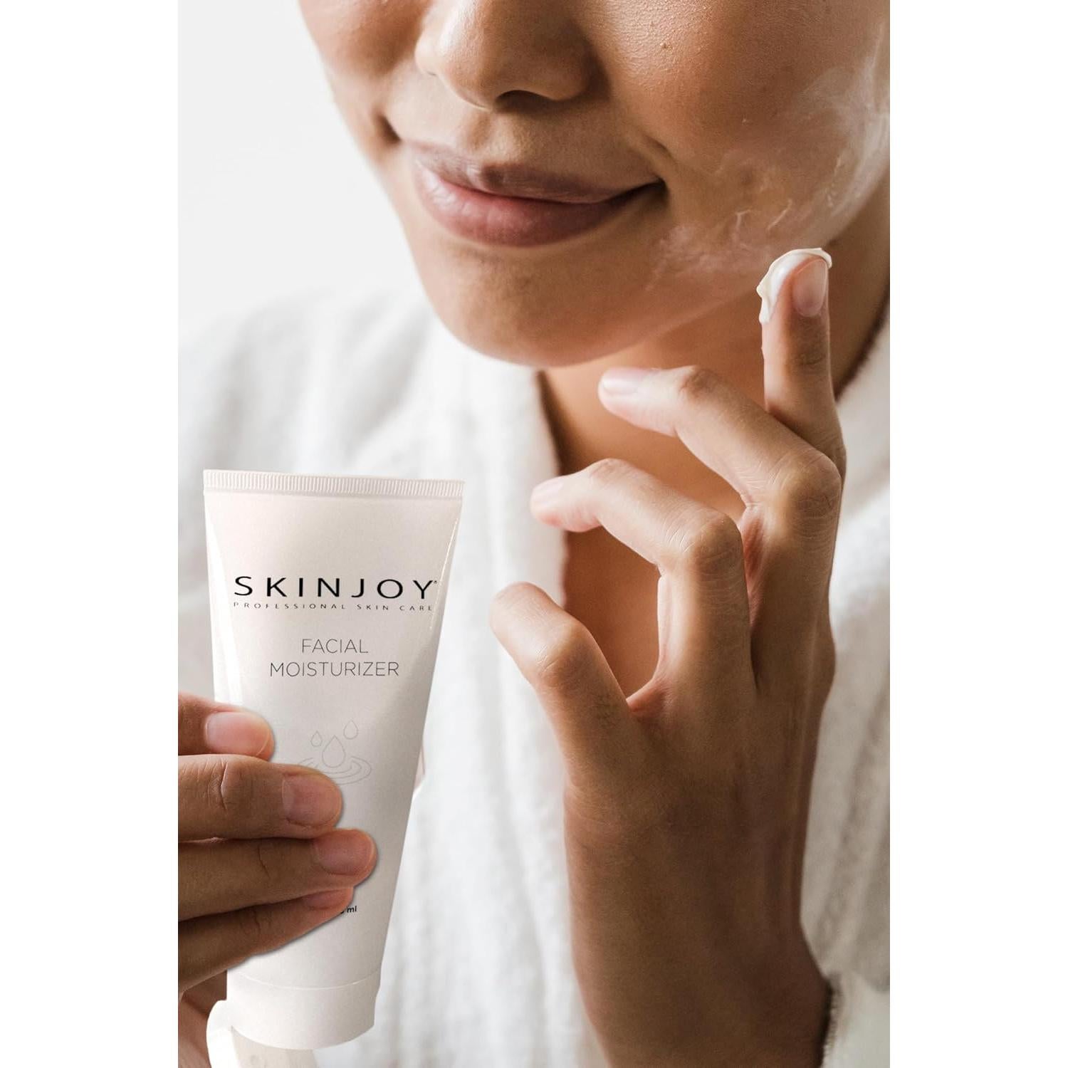 Hidratante Facial SKINJOY 183 ml con Ácido Hialurónico y Colágeno