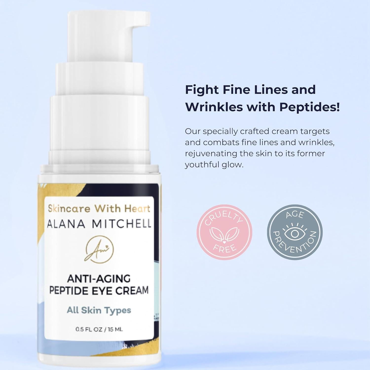 Crema para los Ojos Anti-Envejecimiento Alana Mitchell 15 ml