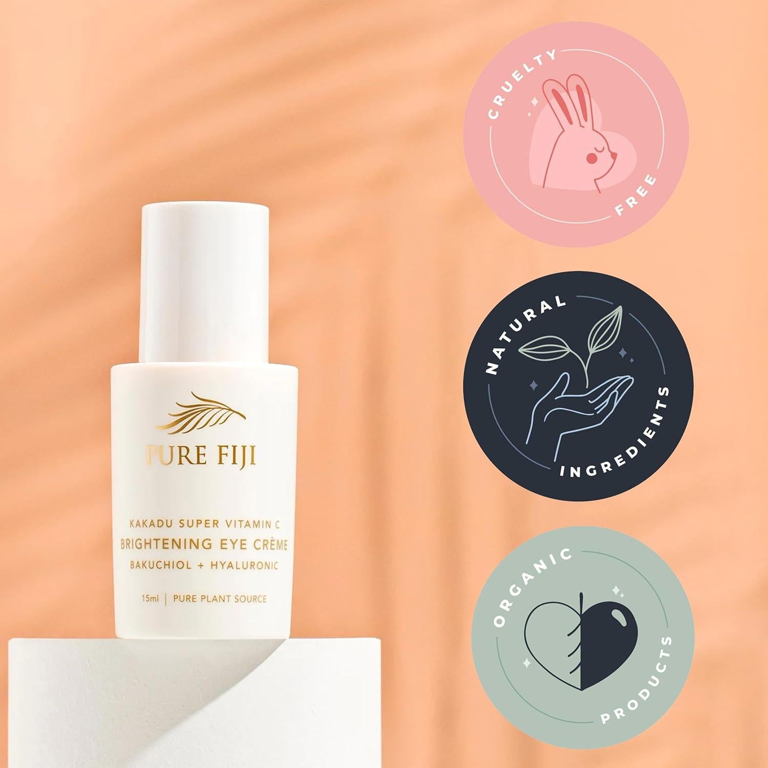 Crema Iluminadora para Ojos Pure Fiji Vitamina C 15ml