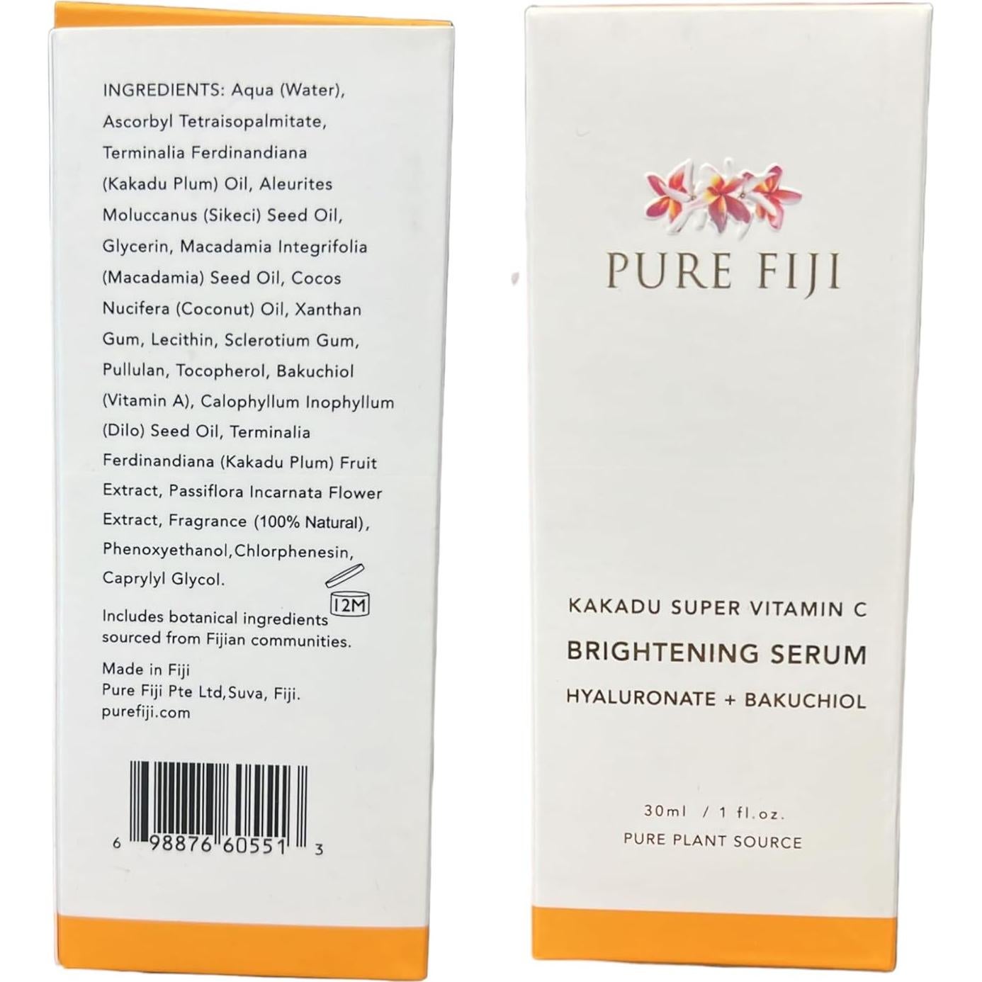 Suero Facial Iluminador Pure Fiji Vitamina C 29.57 ml