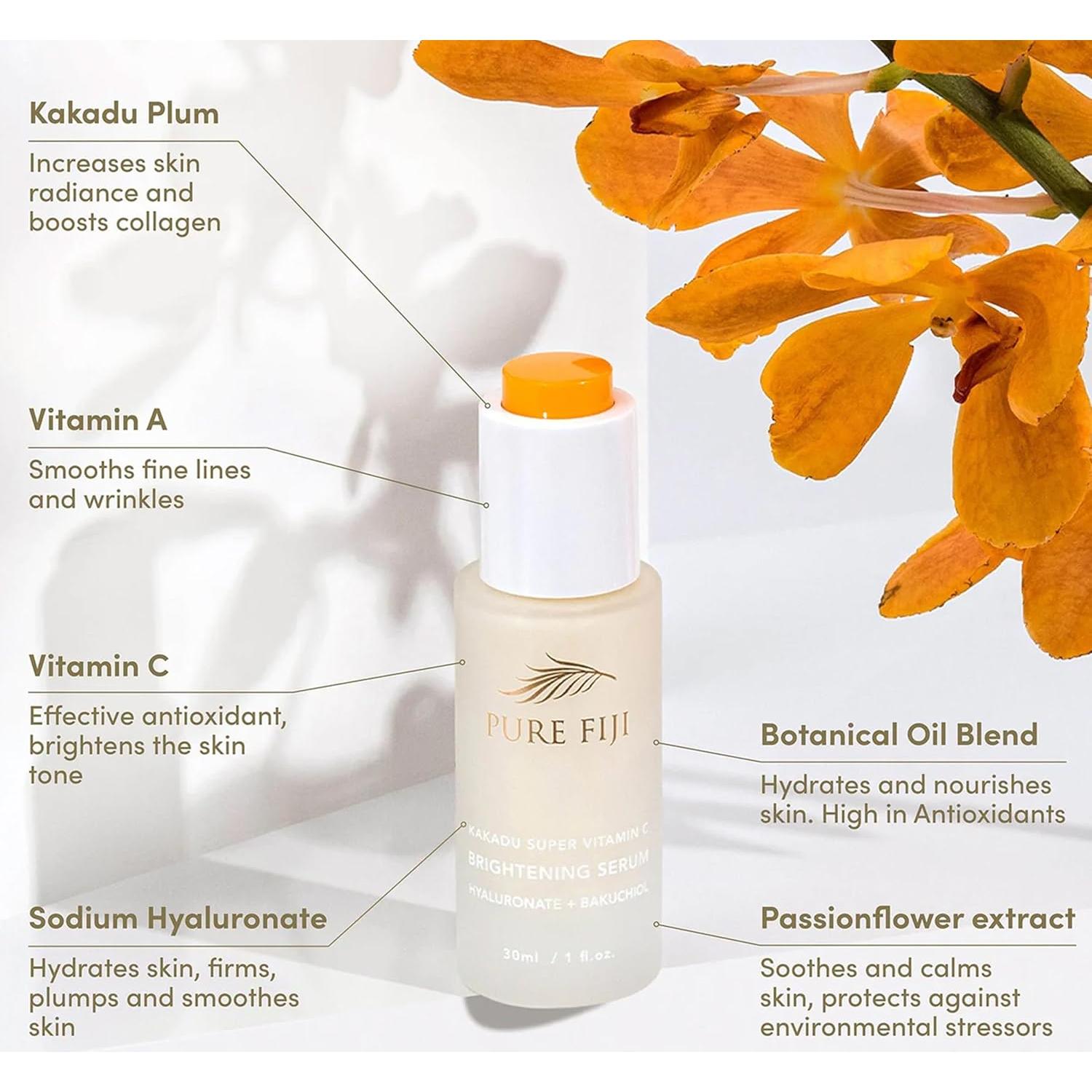 Suero Facial Iluminador Pure Fiji Vitamina C 29.57 ml