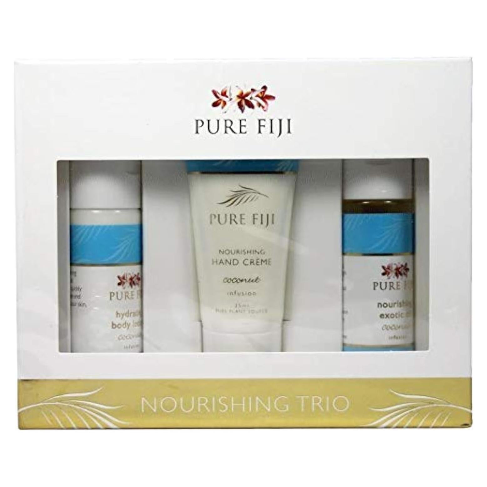 Set de Regalo Spa Pure Fiji - Aceite, Loción y Crema Coco