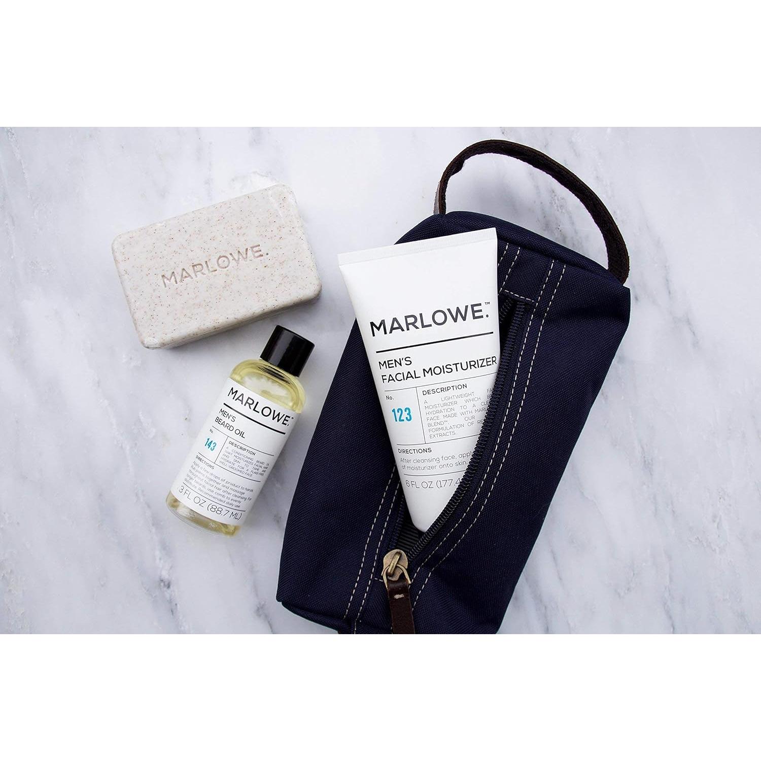 Jabón Exfoliante para Hombre Marlowe 198g - 3 Aromas Naturales