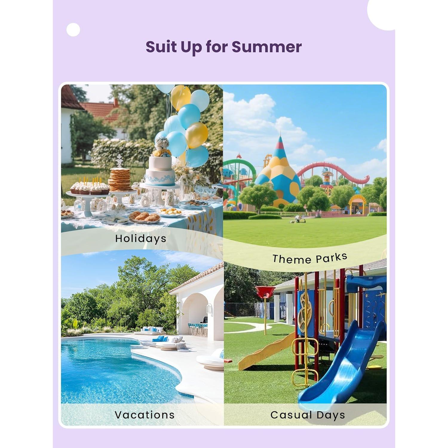 Vestido de Verano Disney Minnie Mouse para Niña 2-6 Años