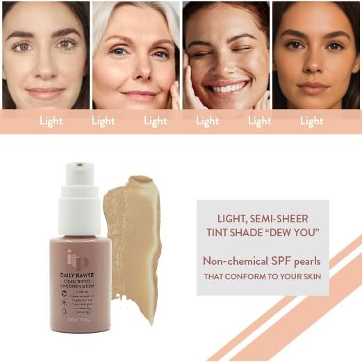 Suero Tinte SPF 28 ITP Beauty 29.57 ml Hidratante Ligero