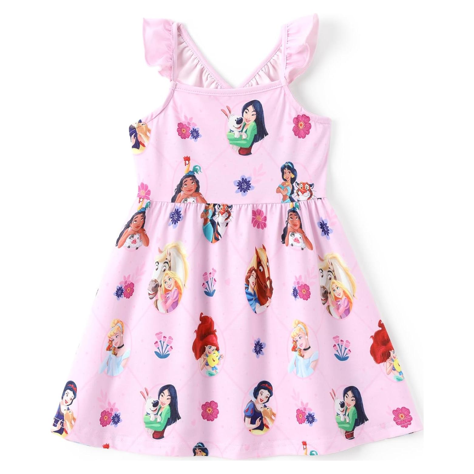 Vestido de Verano para Niña Disney Princesa 3-4T Rosa