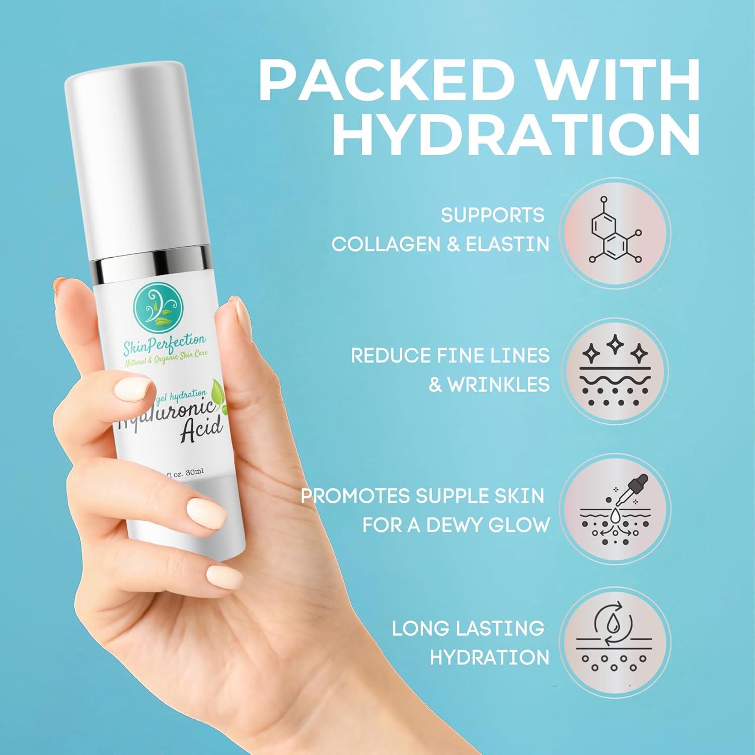 Suero Facial Hidratante Ácido Hialurónico Puro 30 ml