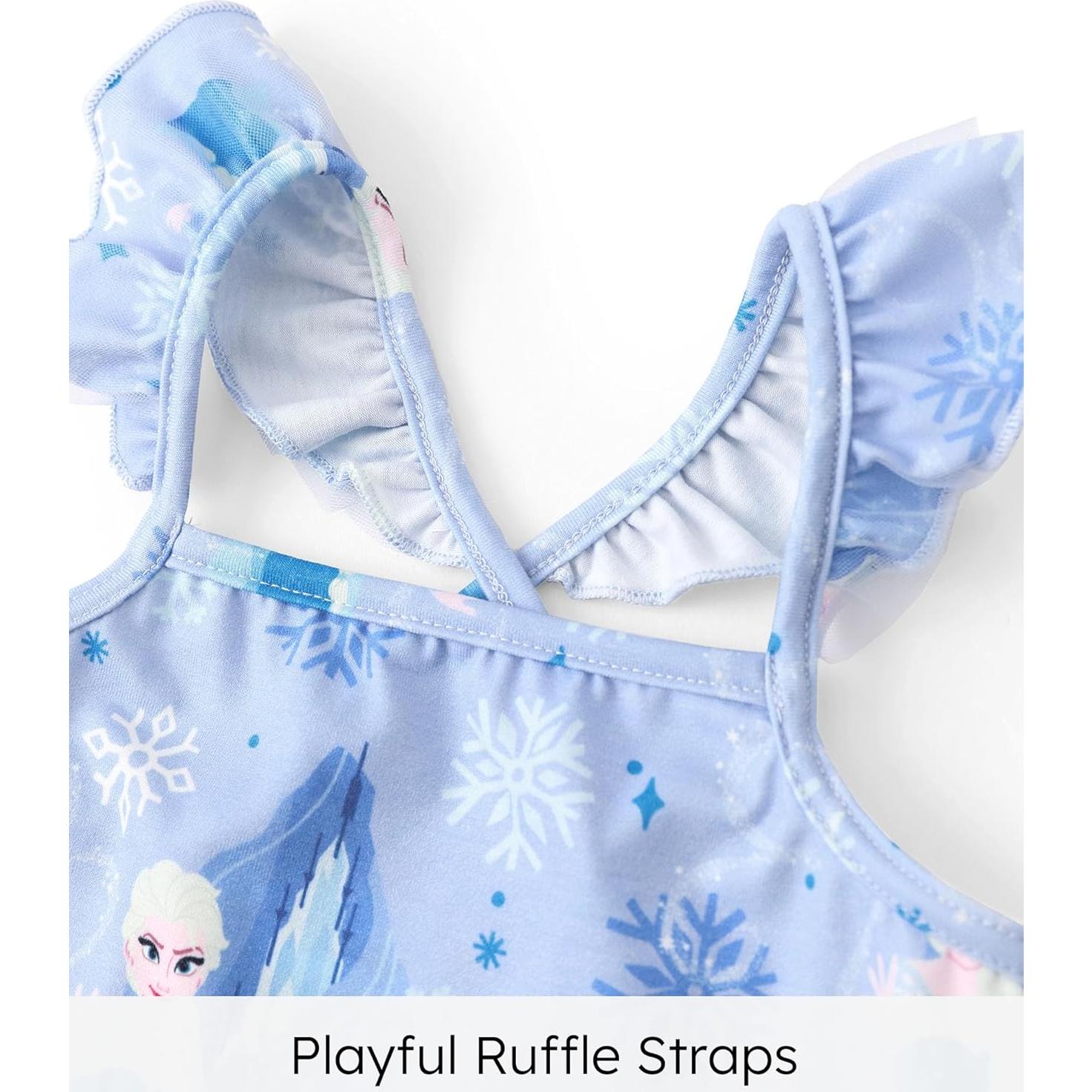 Vestido de Verano Disney Princesa para Niña 3-4T Azul