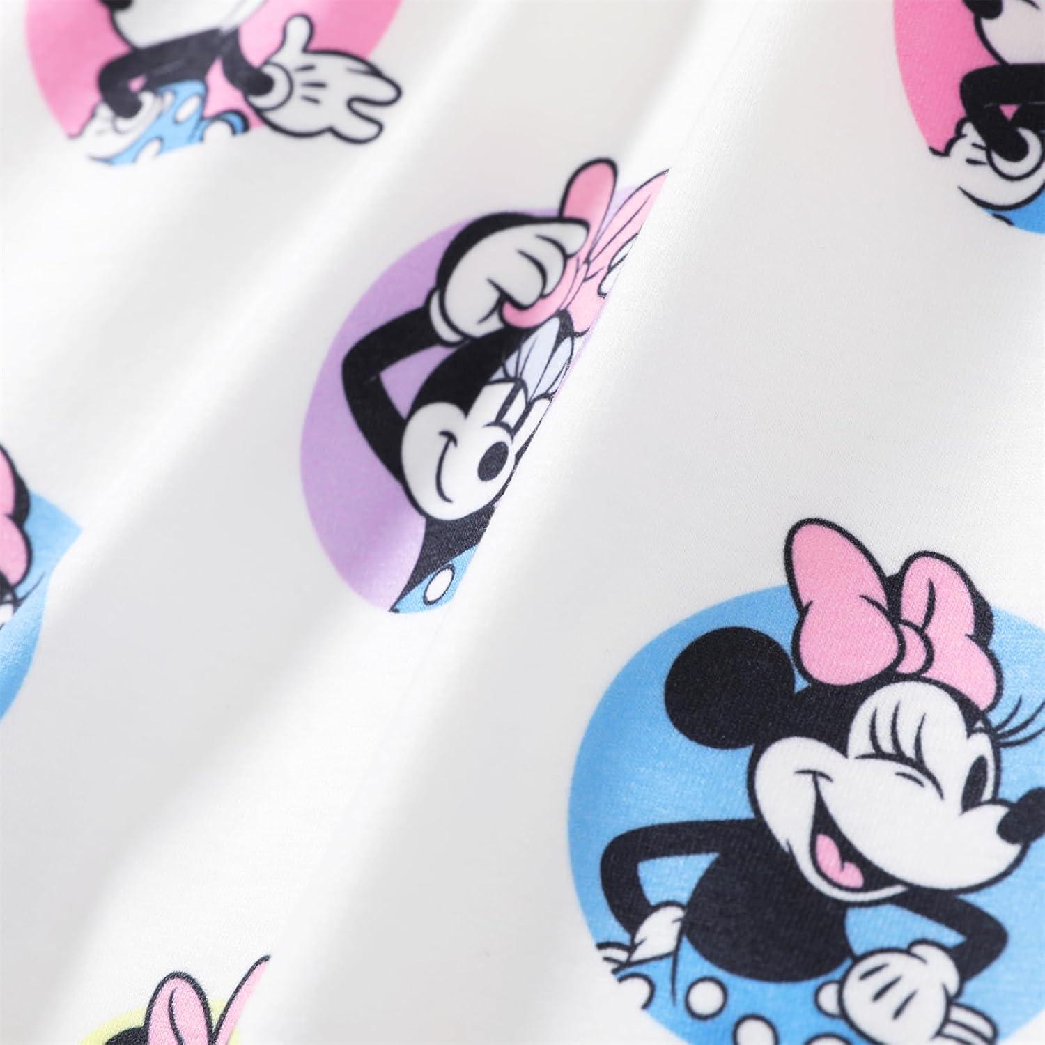 Vestido de Verano para Niña Disney Minnie 3-4T Mangas Voladas