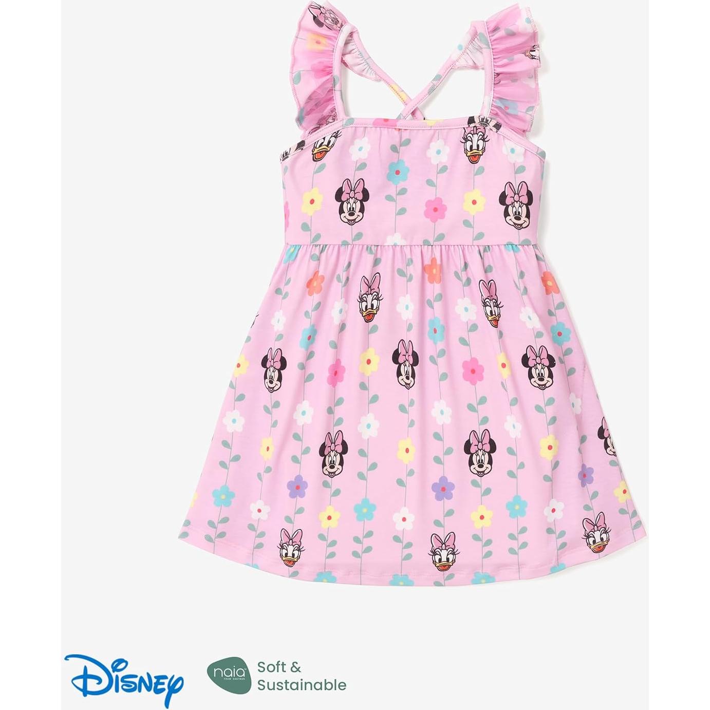 Vestido de Verano para Niña Disney Minnie Rosa 4-5T