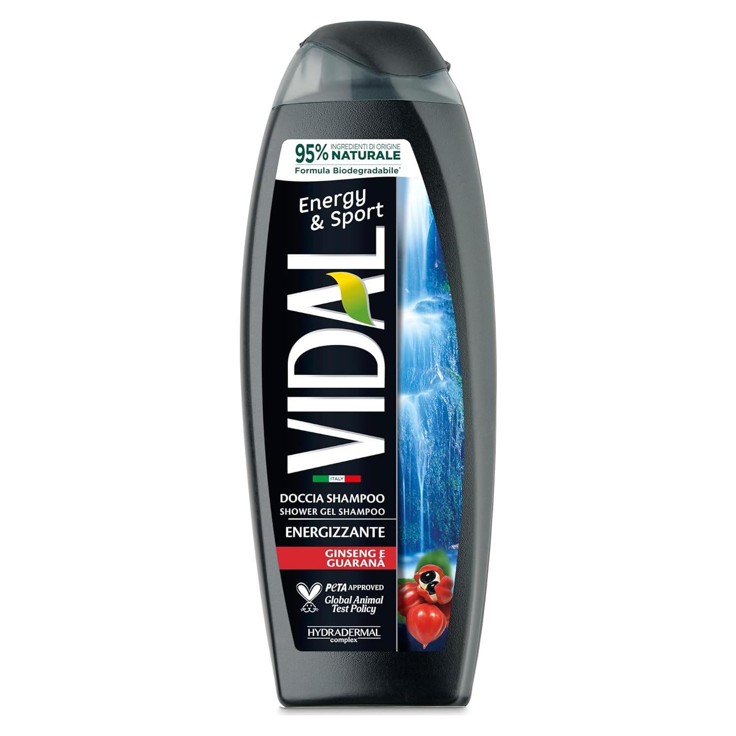 Gel de Ducha Energizante con Ginseng y Guaraná 250 ml