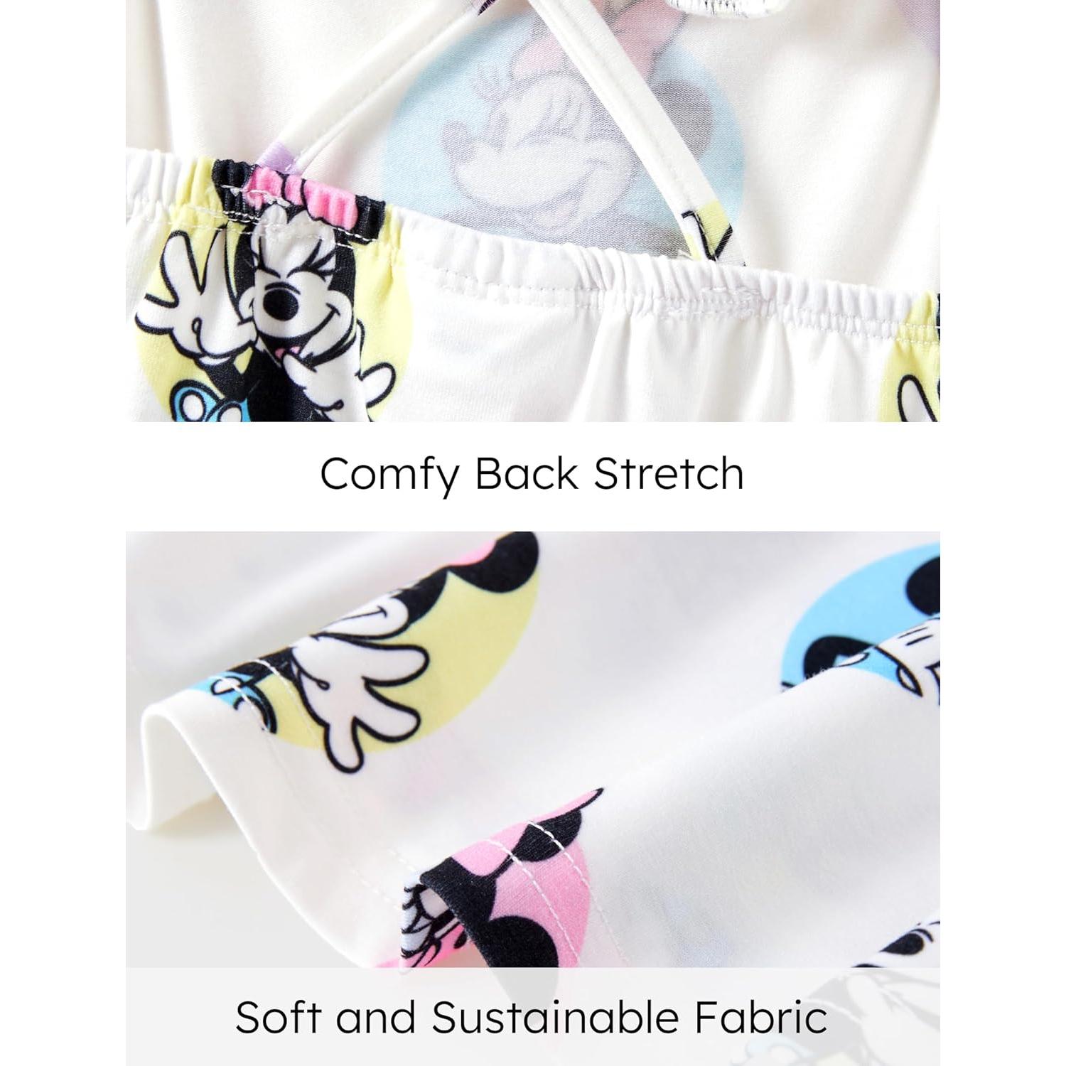 Vestido de Verano Minnie Mouse para Niña 3-4T con Volantes